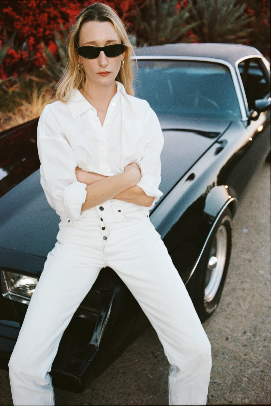 The Suede - Black with Black Lens