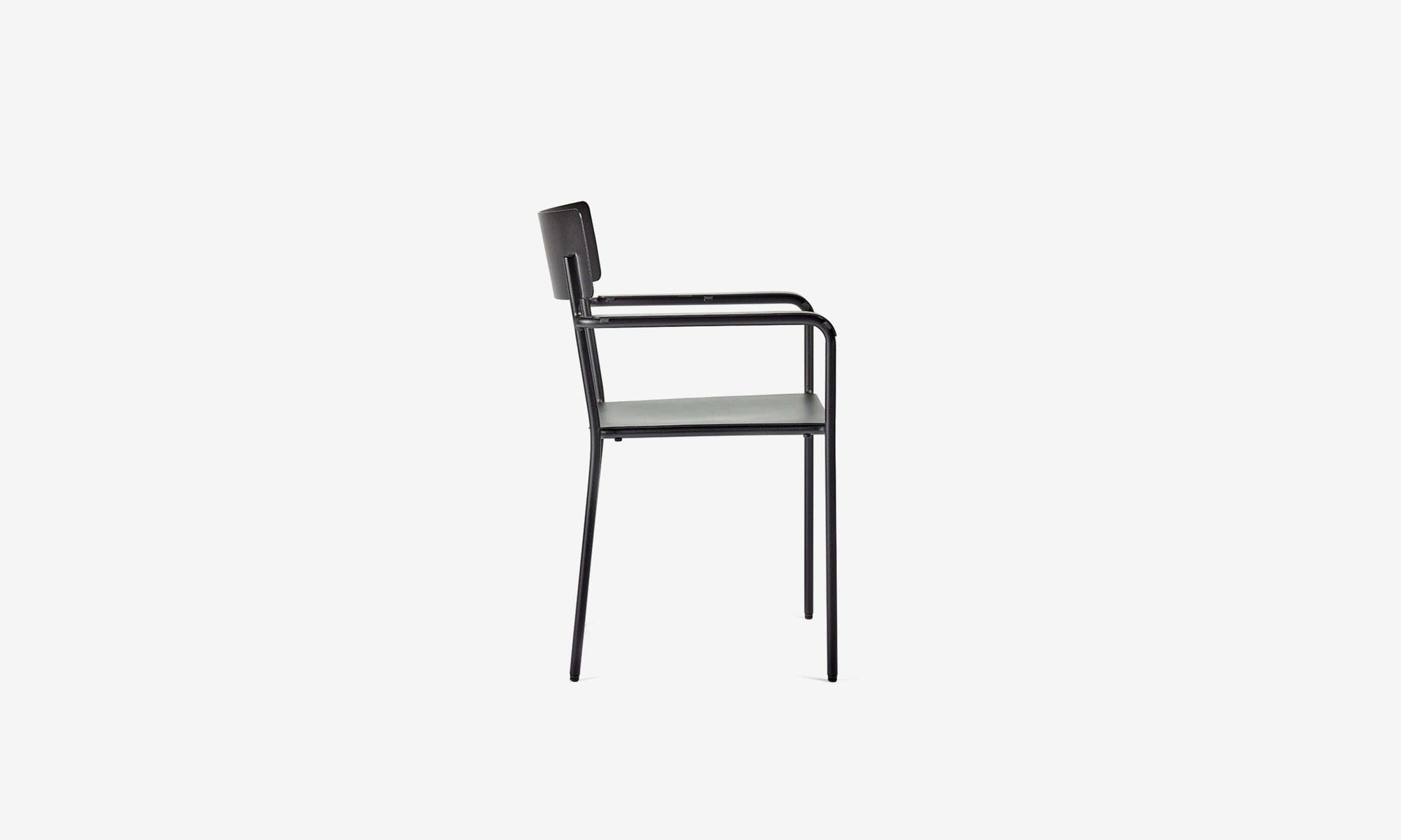 August Armchair - Black by Vincent Van Duysen