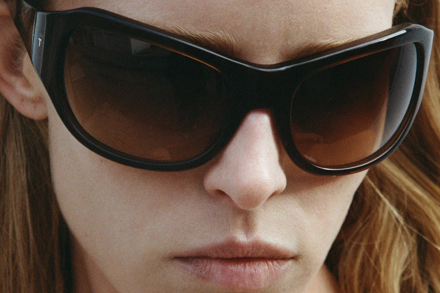 The Atlas - Crystal Brown with Brown Gradient Lens