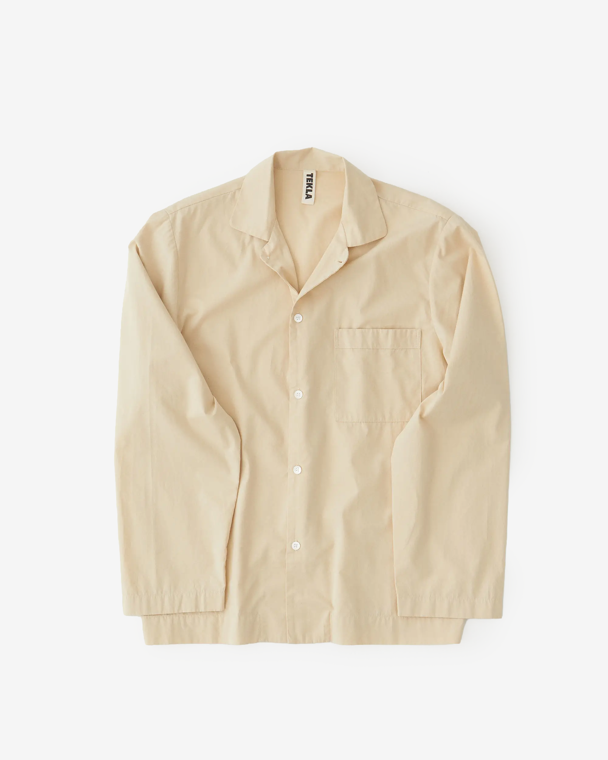 Poplin Sleep Shirt - Khaki