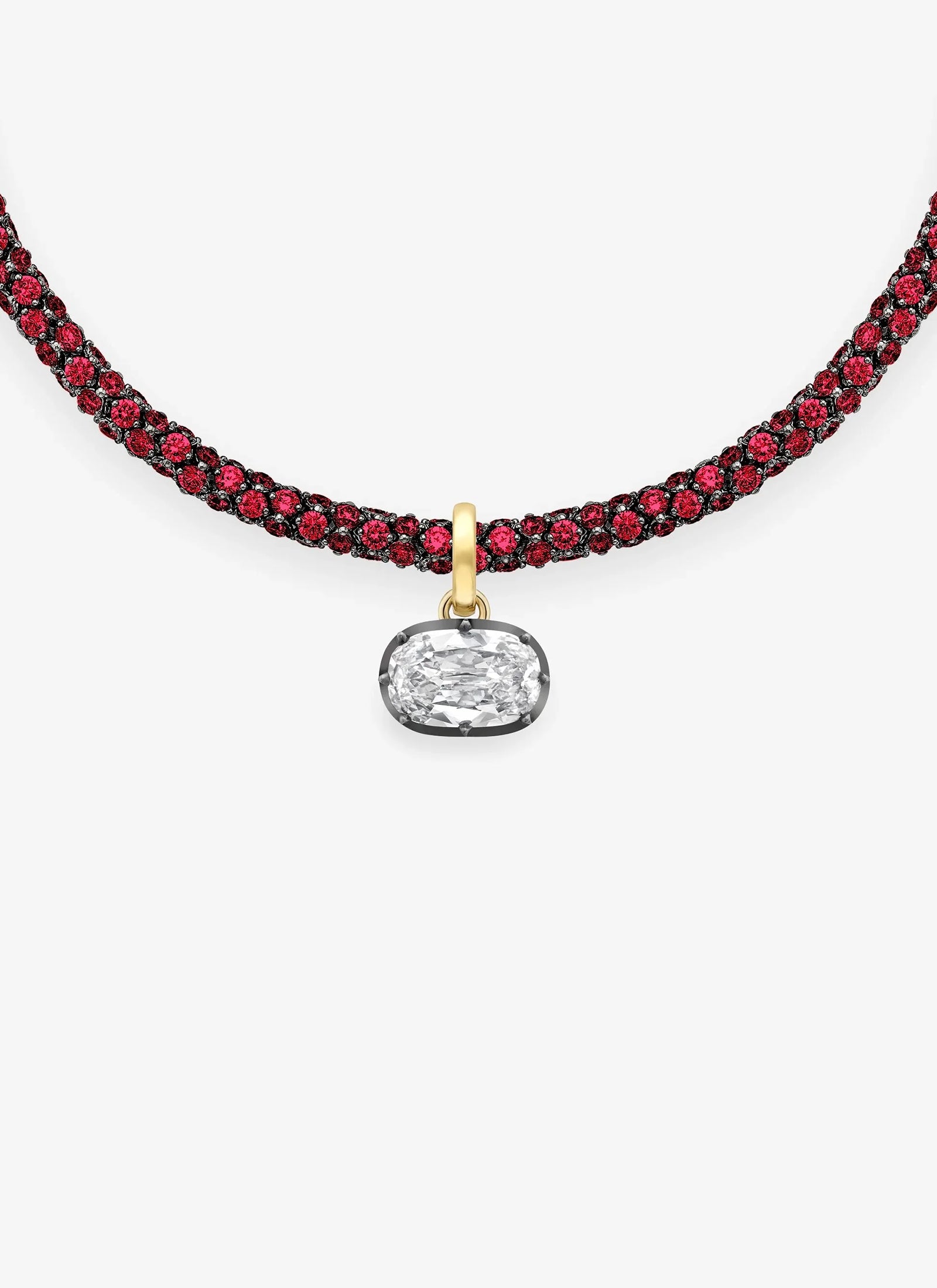 Pendant - Diamond Cushion 7.13ct Tempest