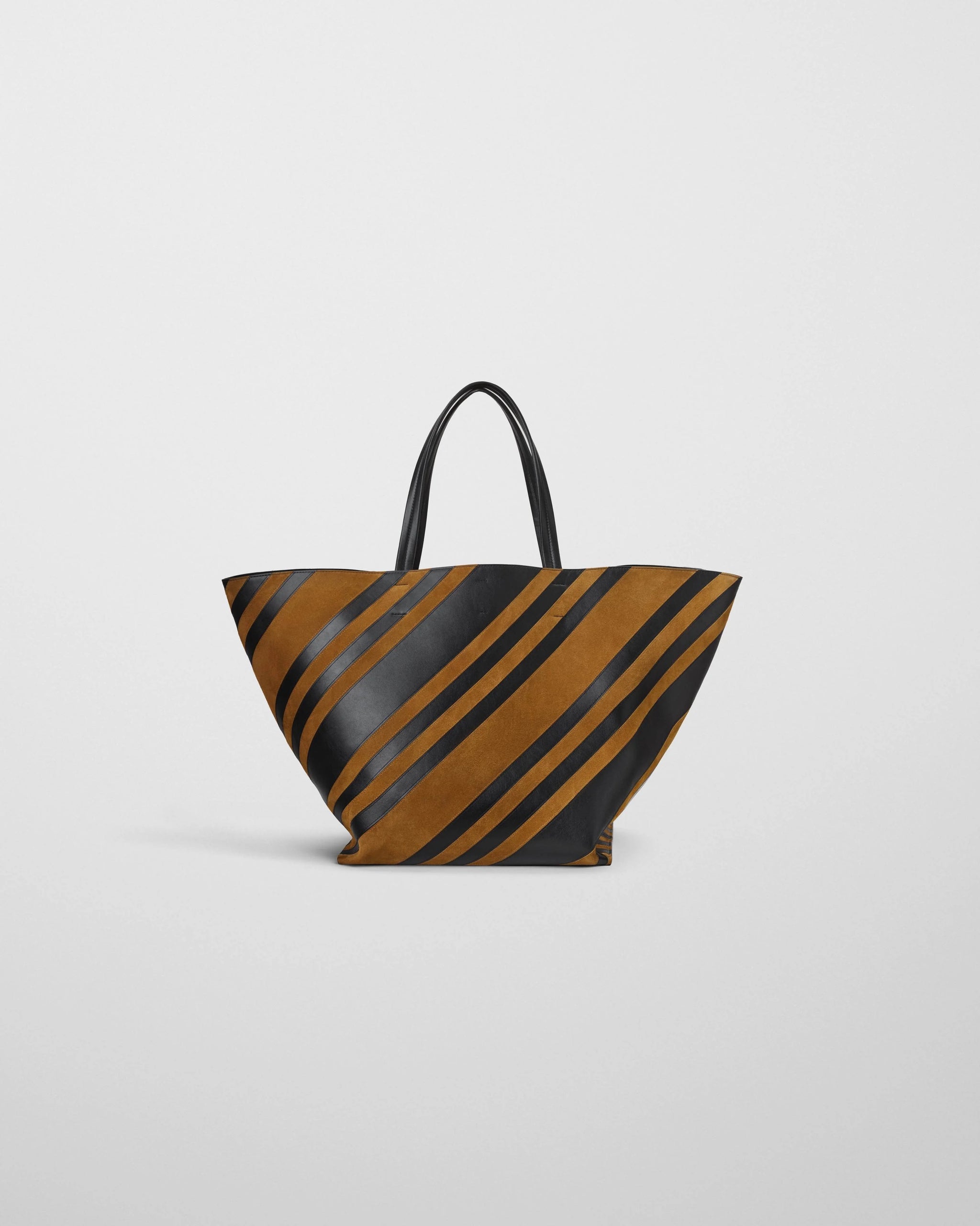 Basket Cabas - Suede Black/Toffee