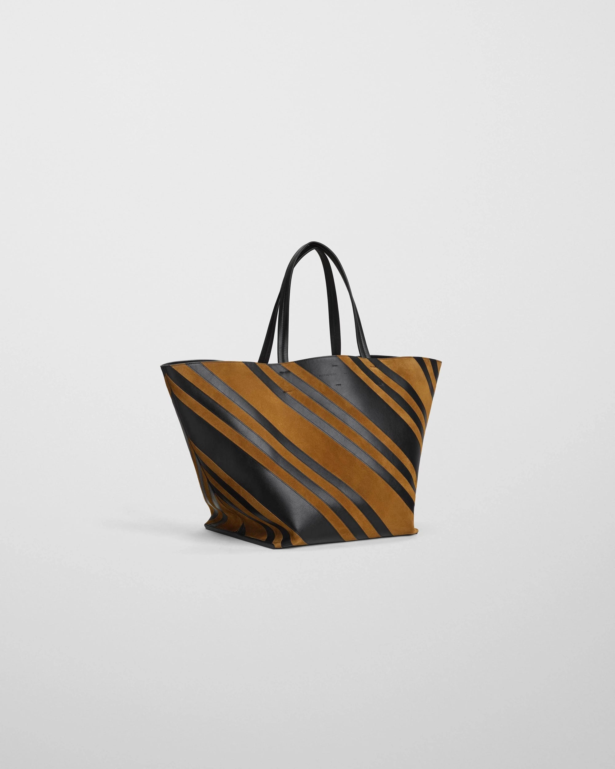 Basket Cabas - Suede Black/Toffee