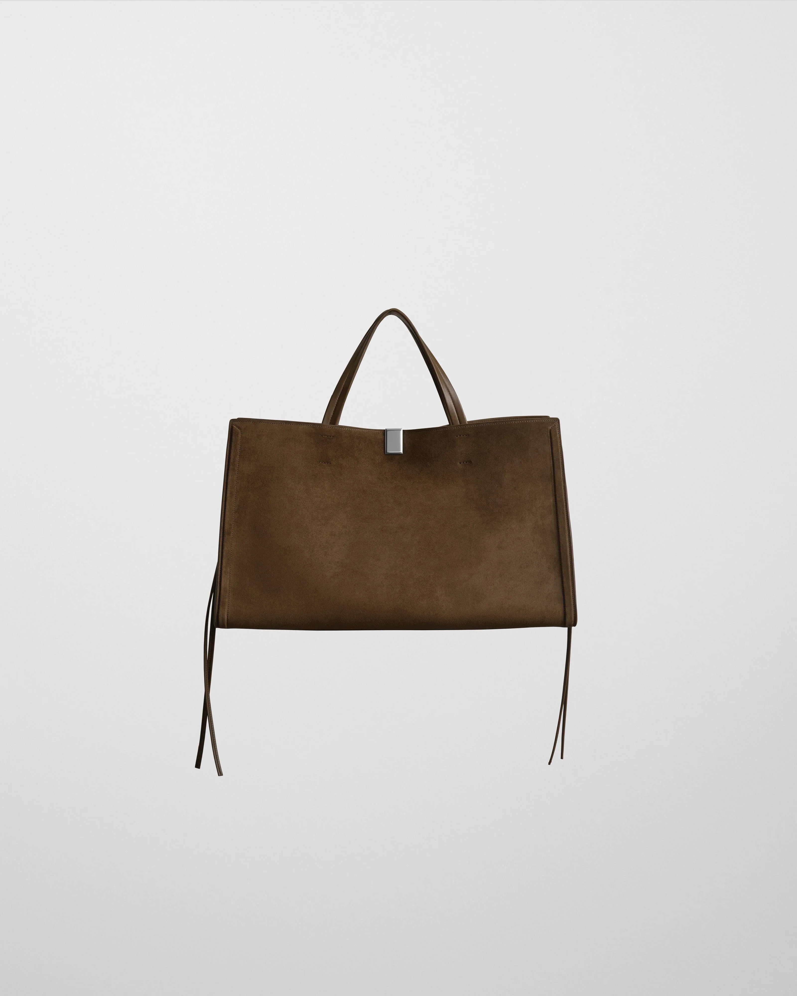 Medium Kit Cabas - Khaki Suede - Coming Soon