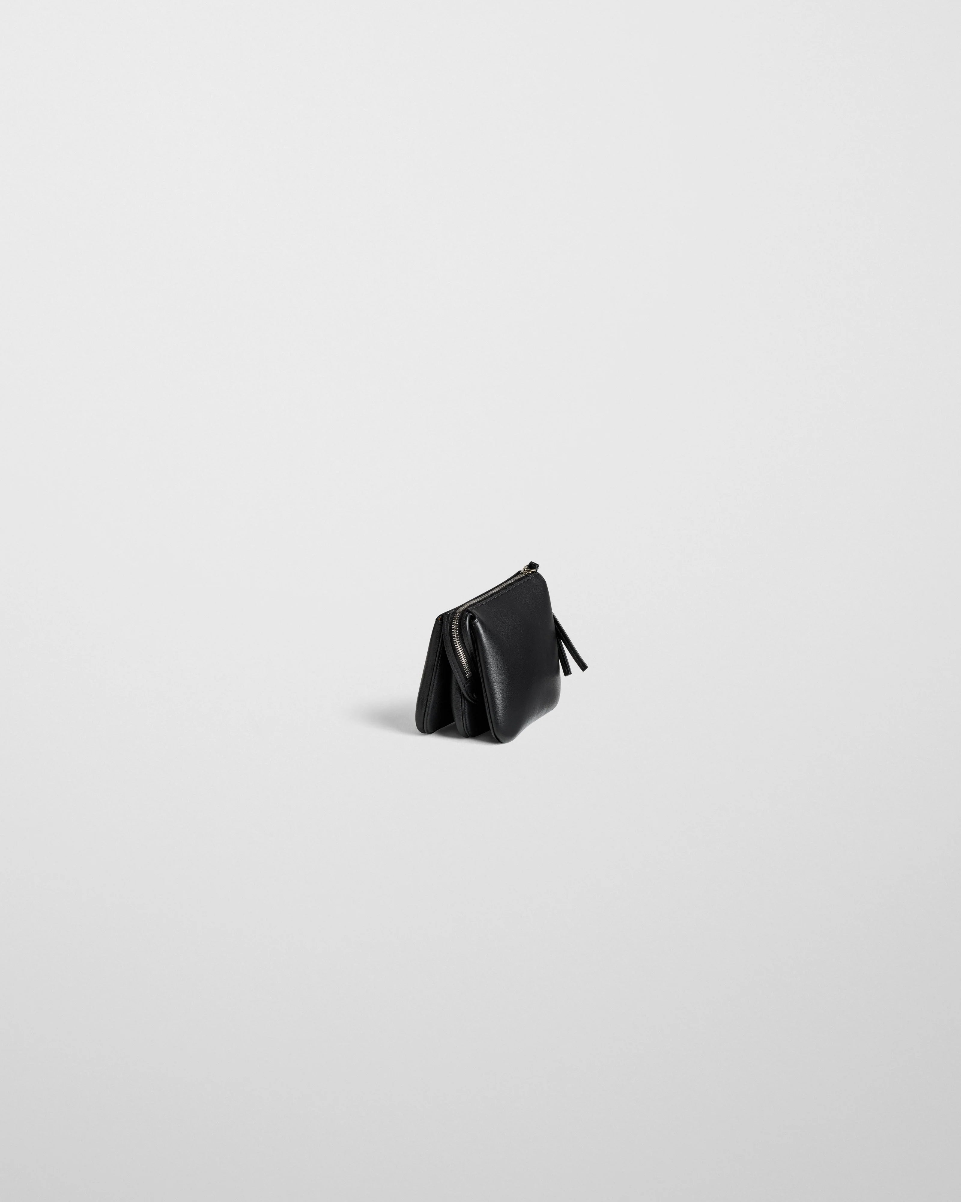 Pocket Gig in Black Soft Calf Leather