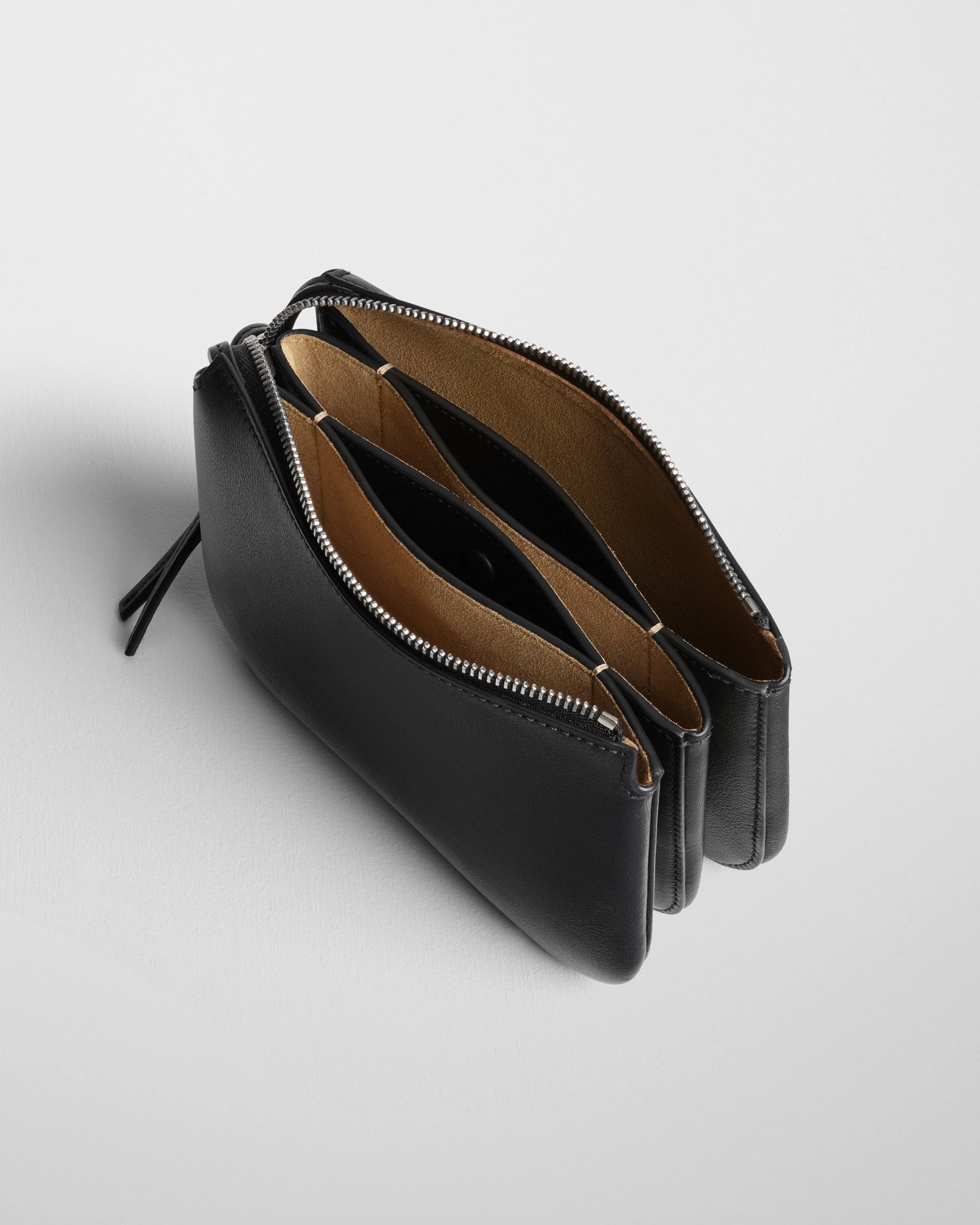 Pocket Gig in Black Soft Calf Leather