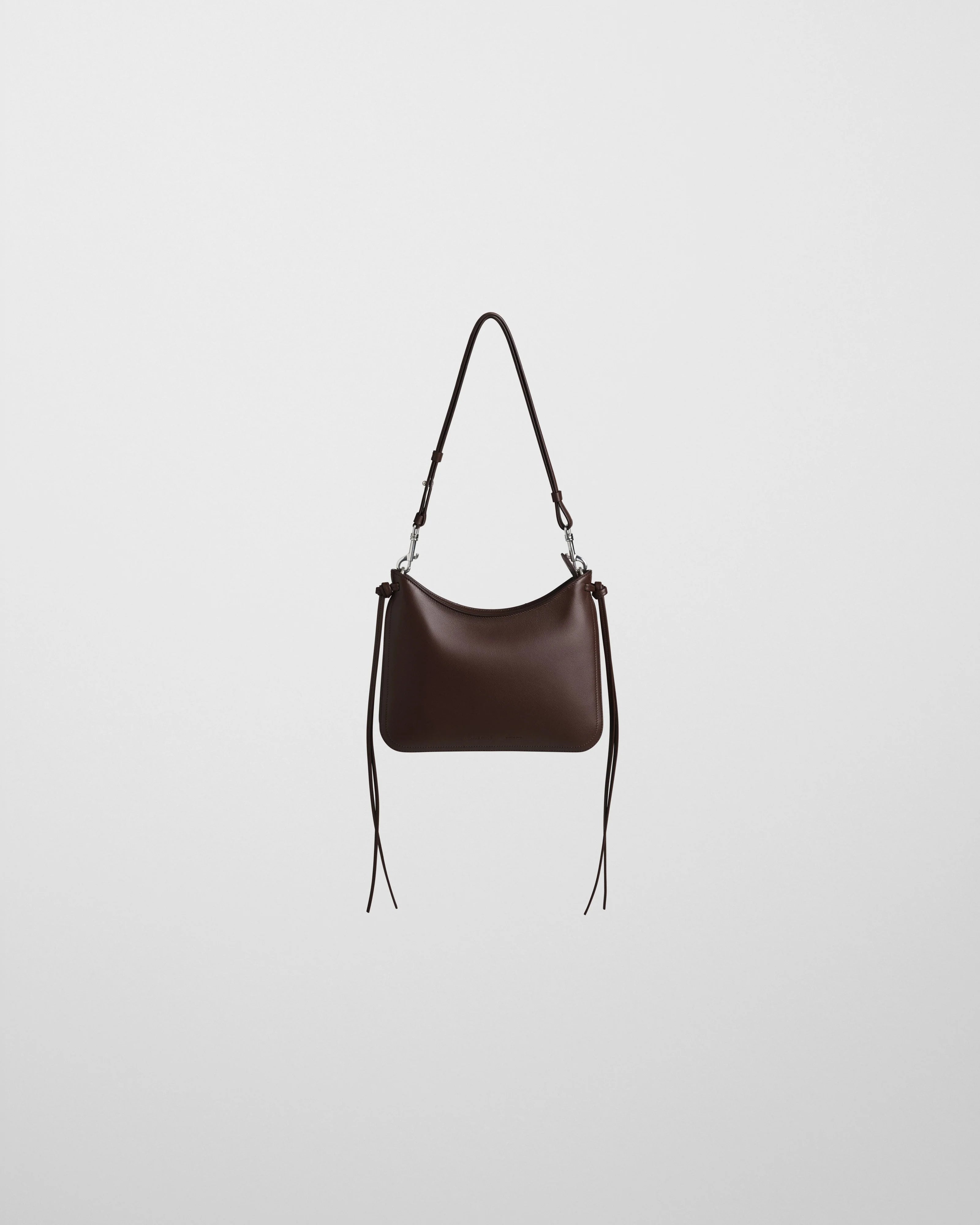 Small Gig Shoulder Bag in Cognac Calf Leather
