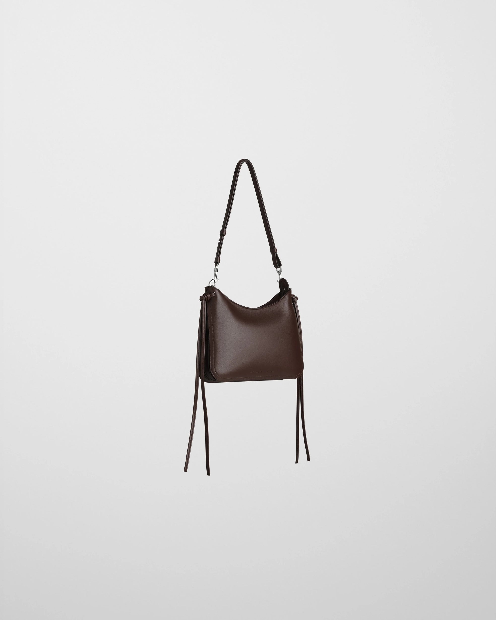 Small Gig Shoulder Bag in Cognac Calf Leather