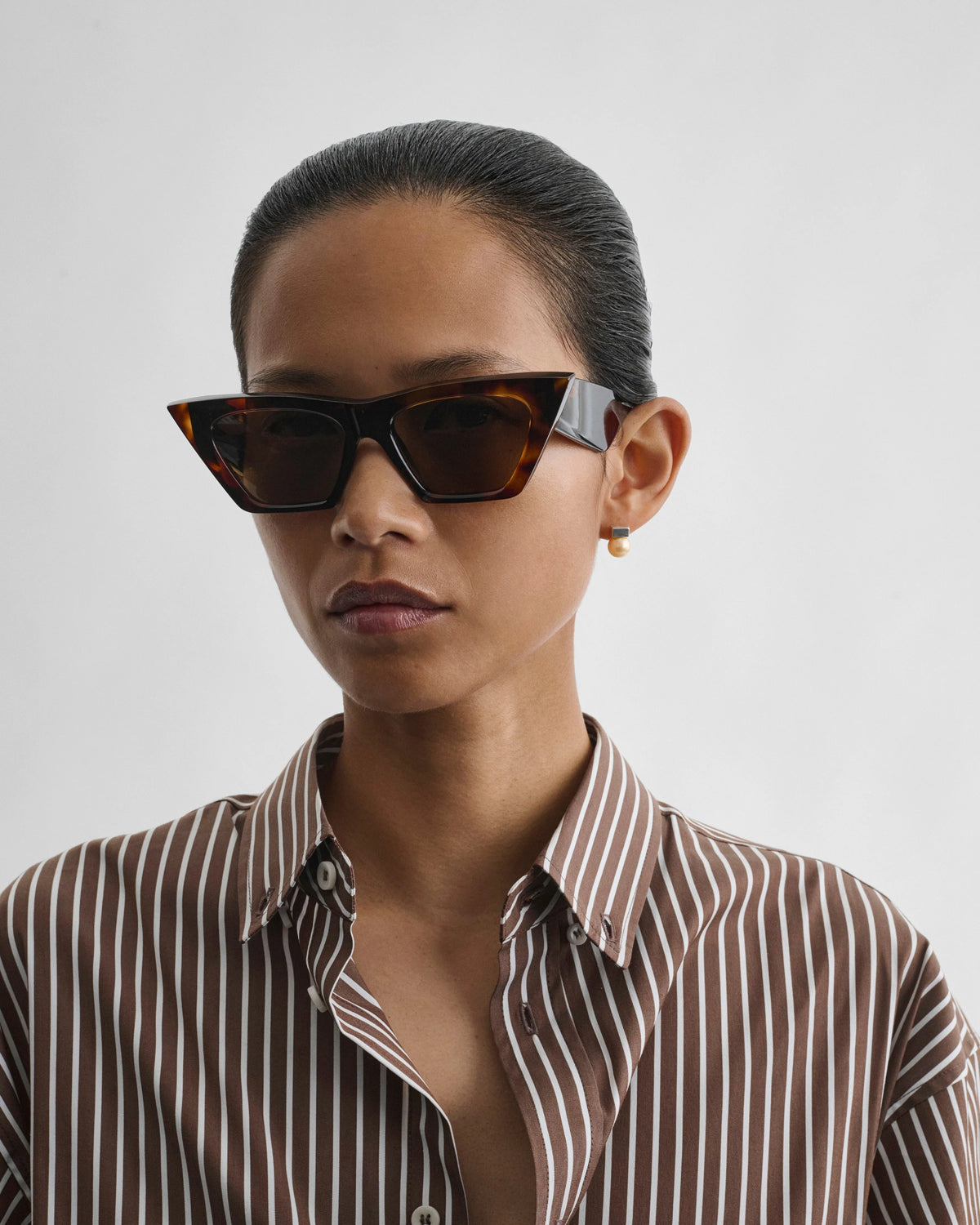 Peak Sunglasses - Cognac Tortoiseshell
