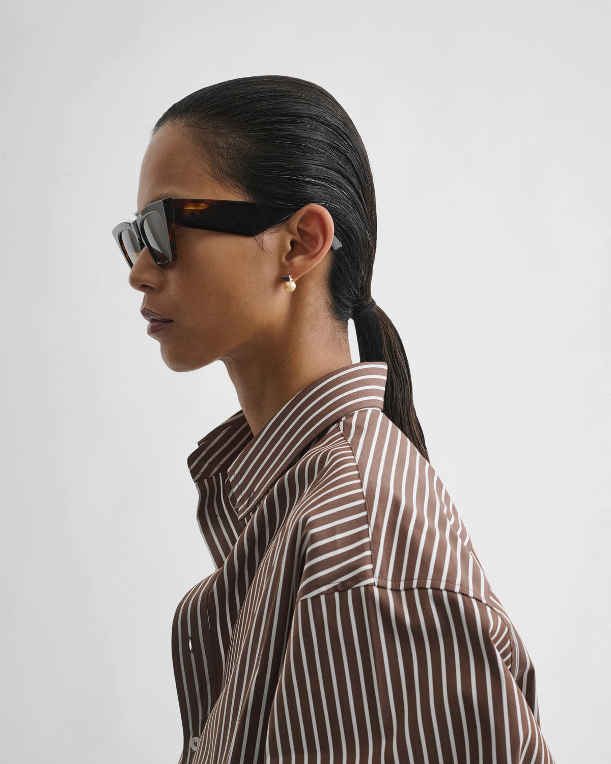 Peak Sunglasses - Cognac Tortoiseshell
