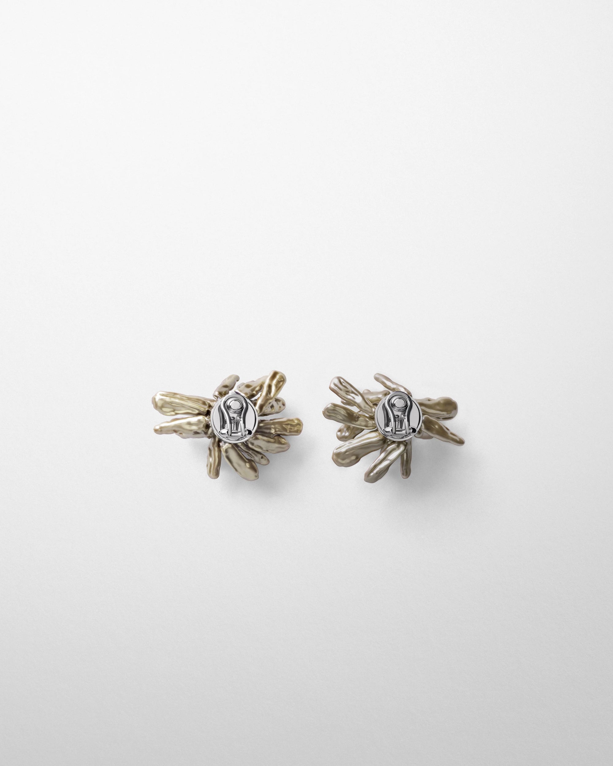 Cluster Earrings in Mink & Ash