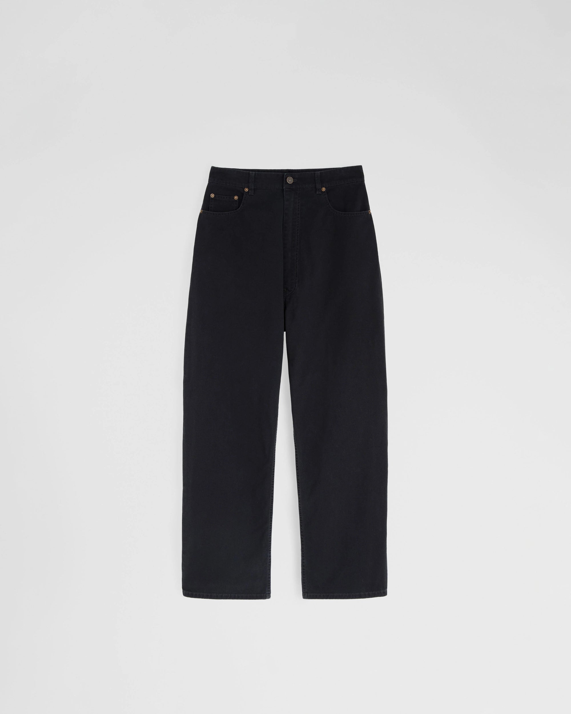 Low Rise Dropped Jeans - Black