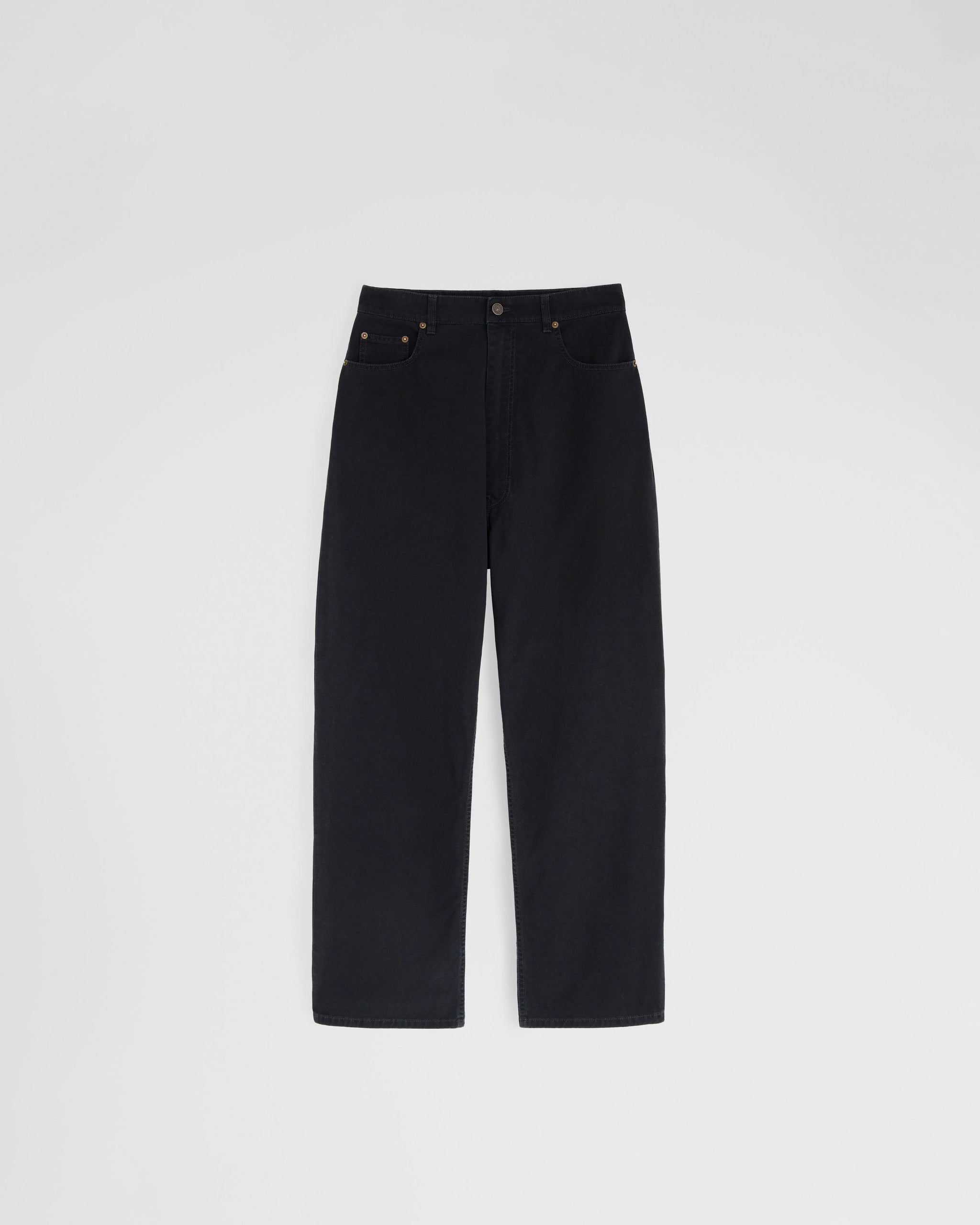 Low Rise Dropped Jeans - Black