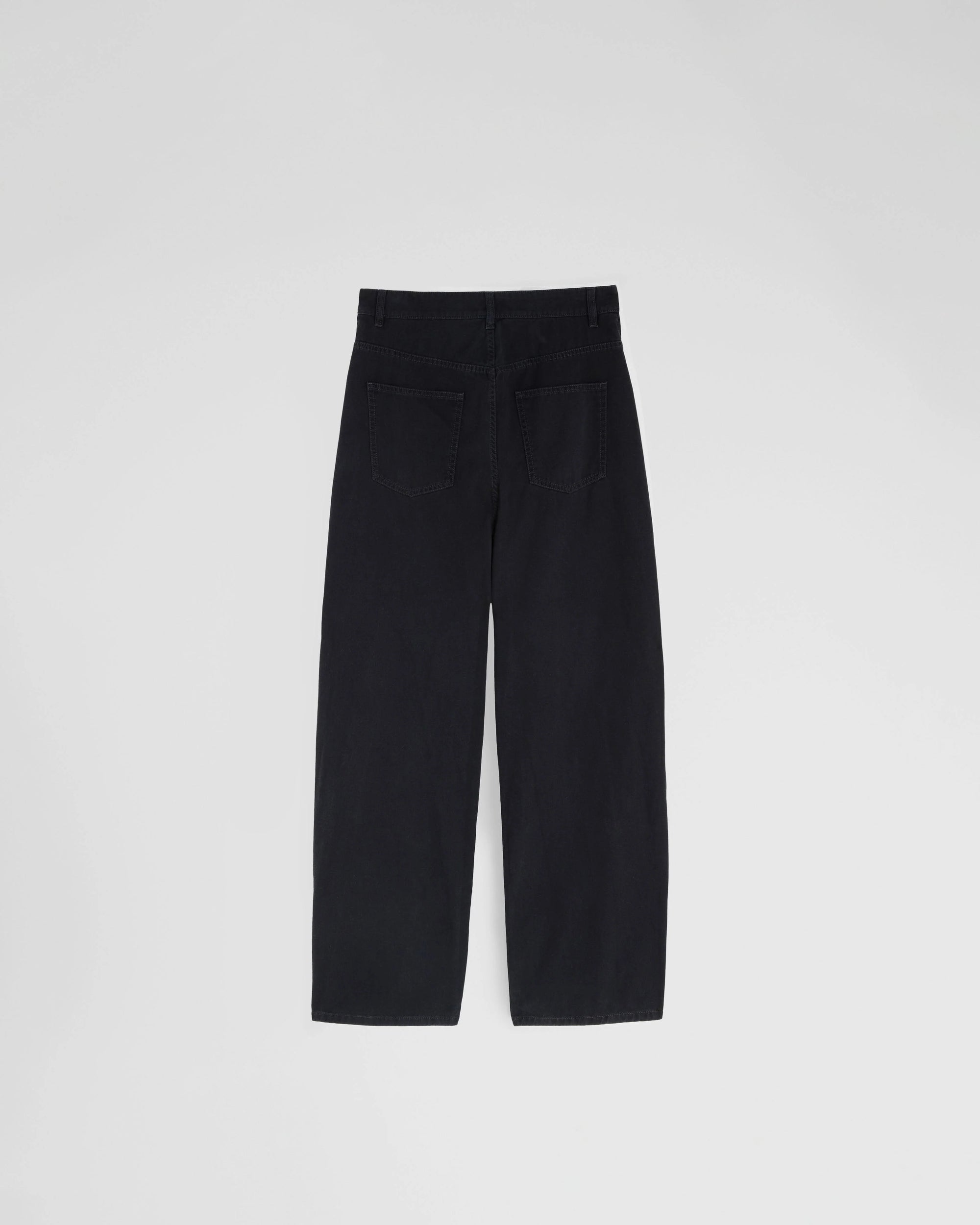 Low Rise Dropped Jeans - Black