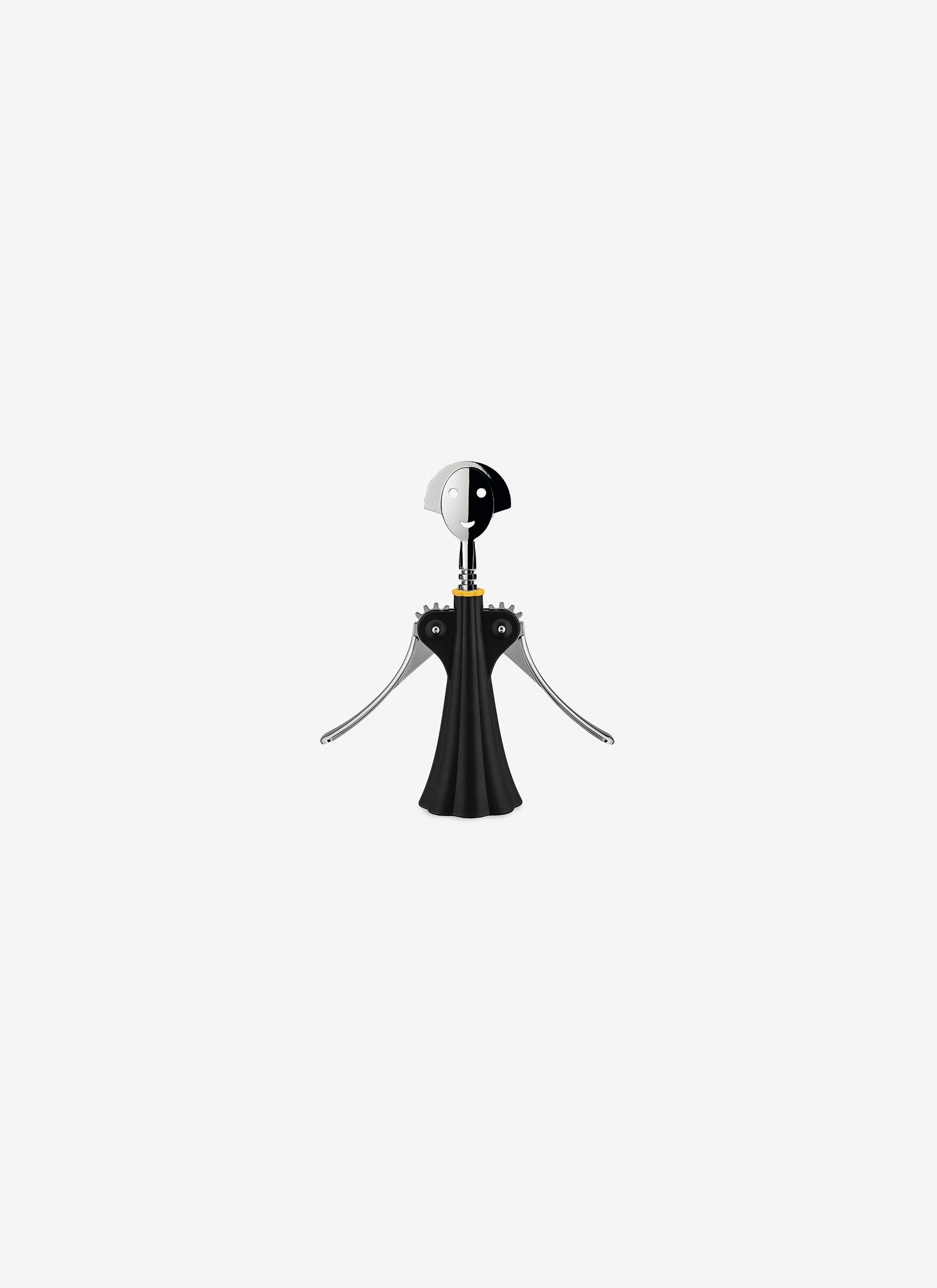 Anna G Corkscrew Bottle Opener - Black