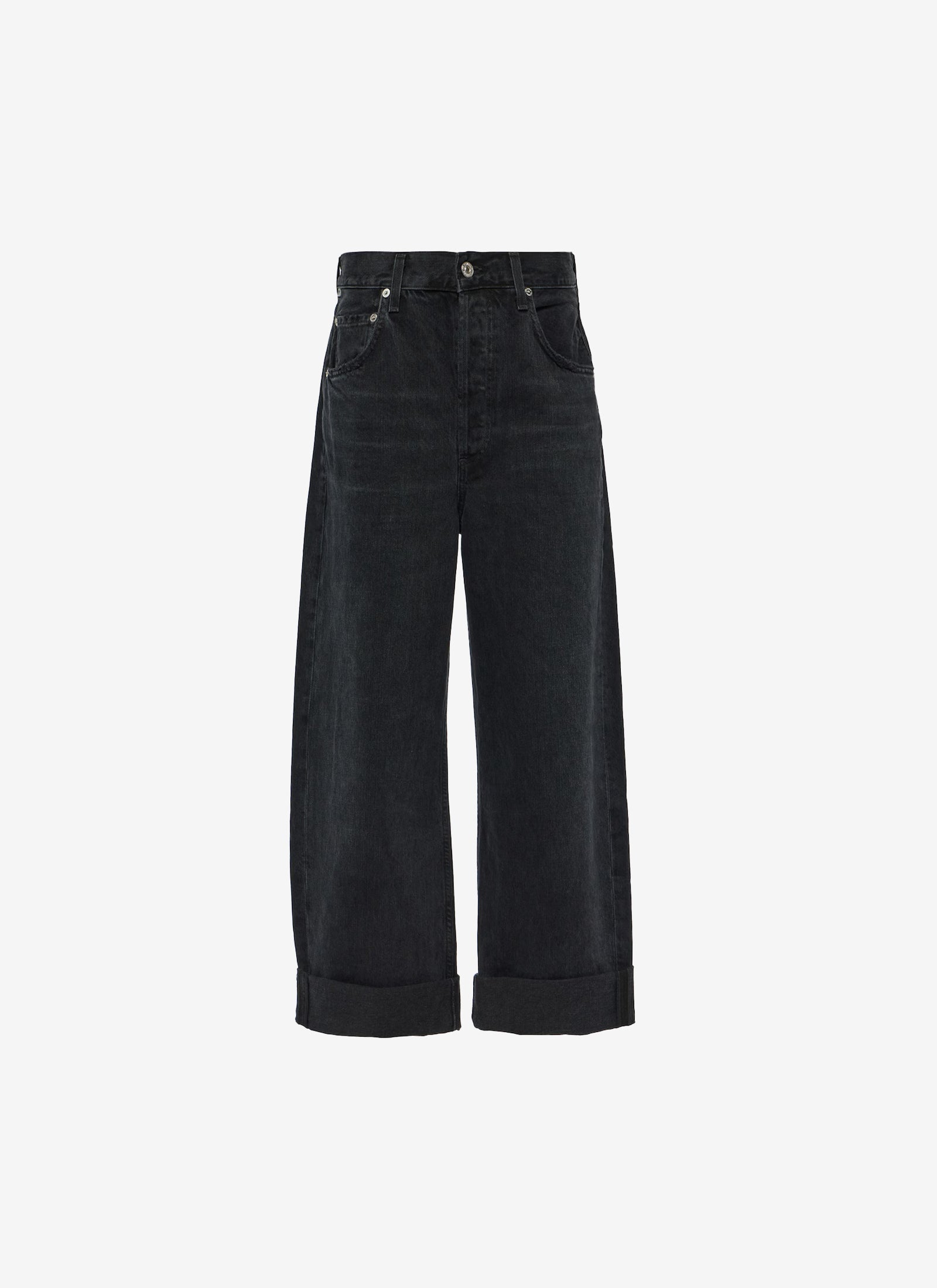 Ayla Baggy Jean in Voila (Washed Black)