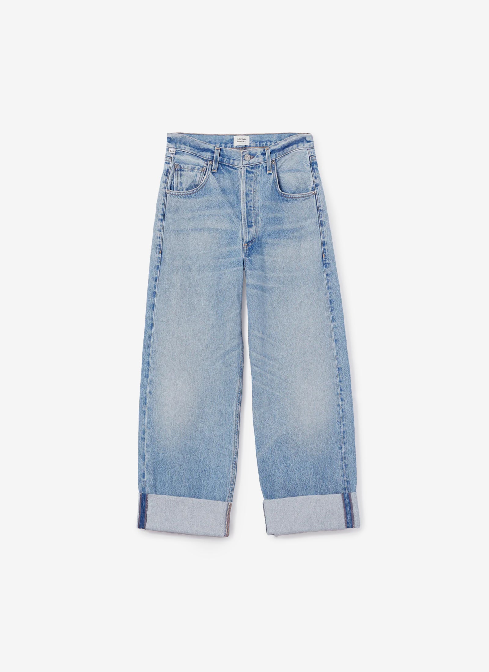 Ayla Baggy Jean in Gemini (Washed Blue)