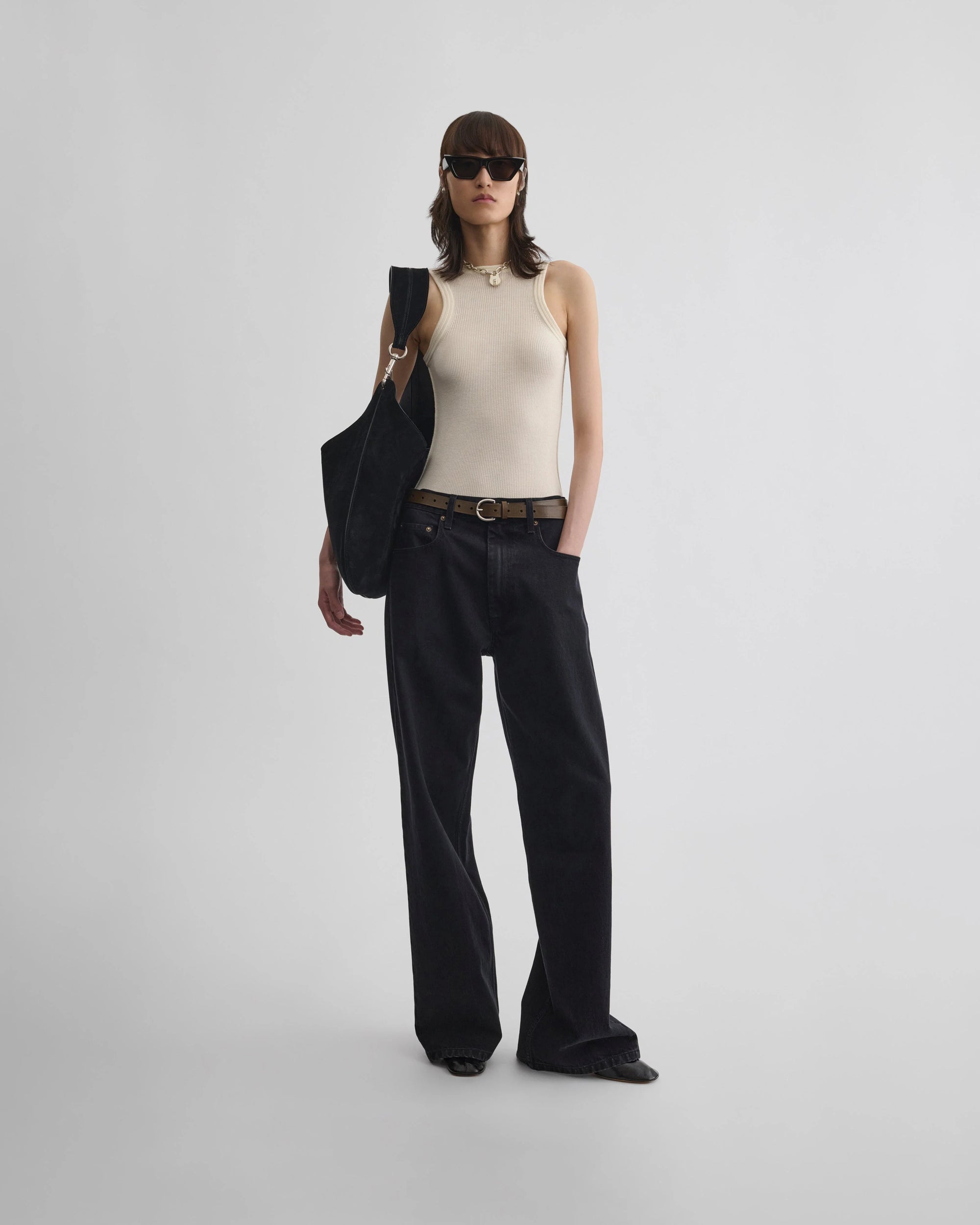 Zip Jean - Black