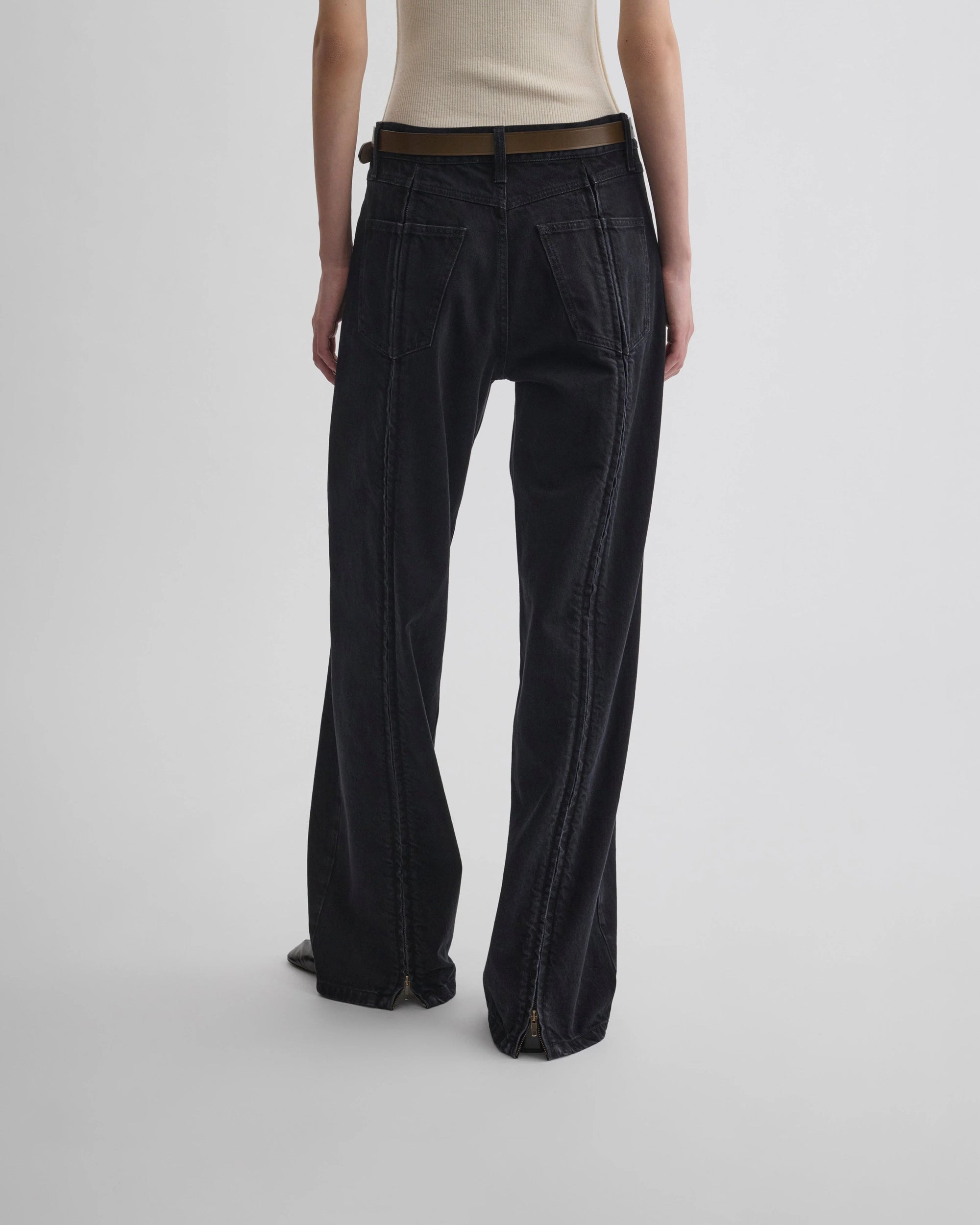 Zip Jean - Black
