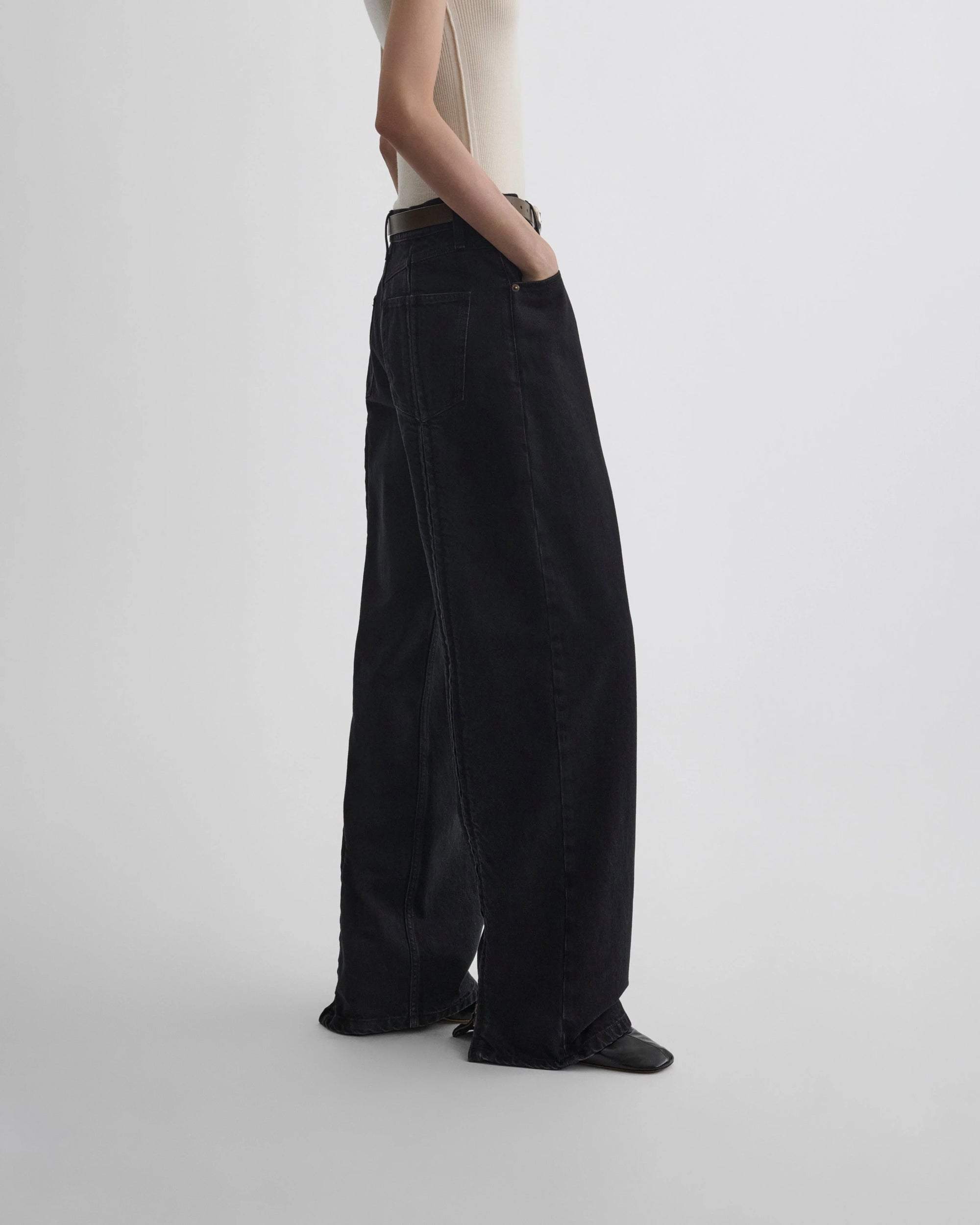 Zip Jean - Black