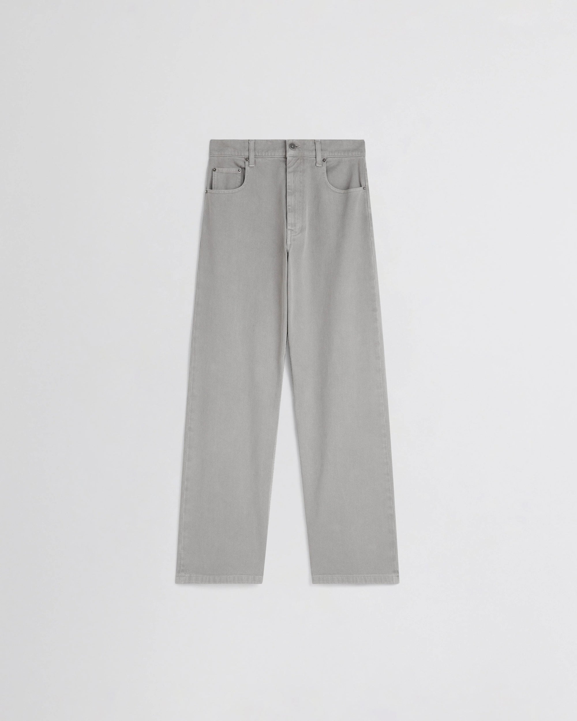 Zip Jean - Ash Grey