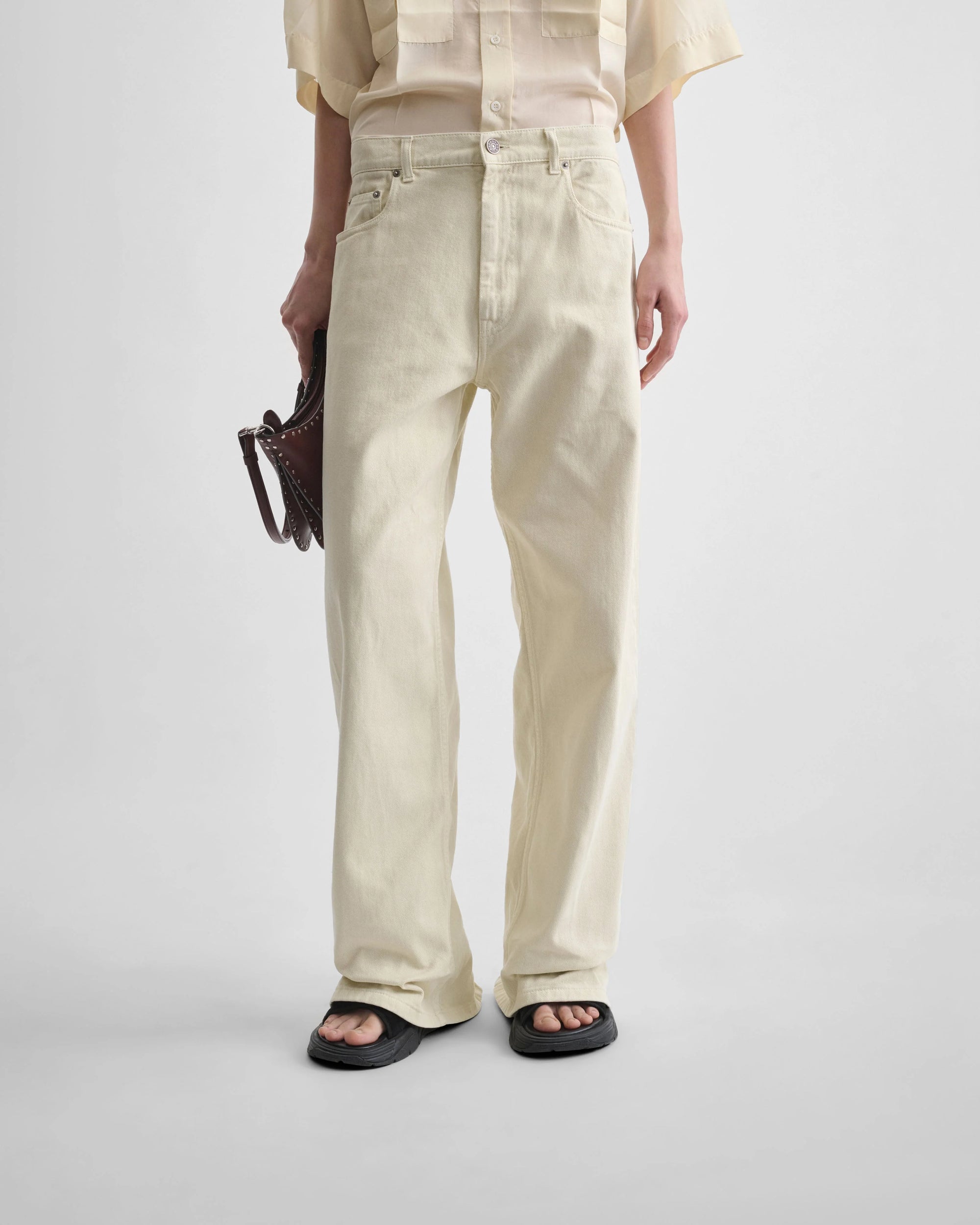 Zip Jean - Pistachio