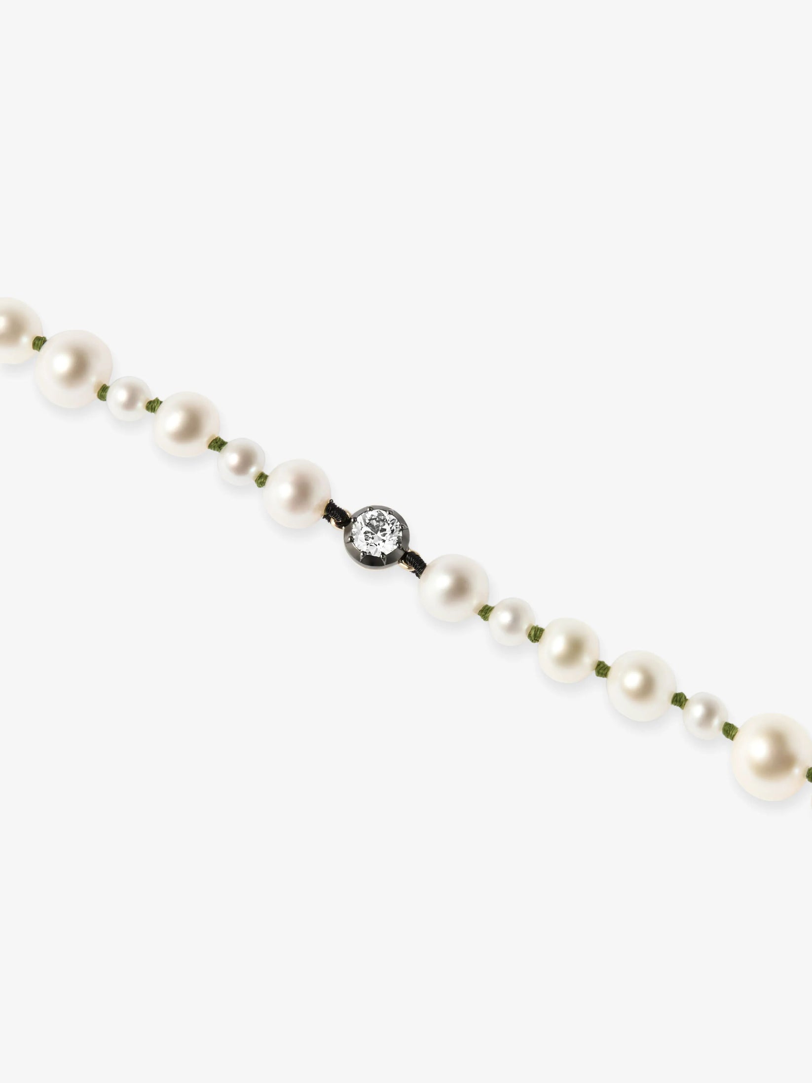 Bracelet - Pearl with 0.40ct Diamond (Beaches)