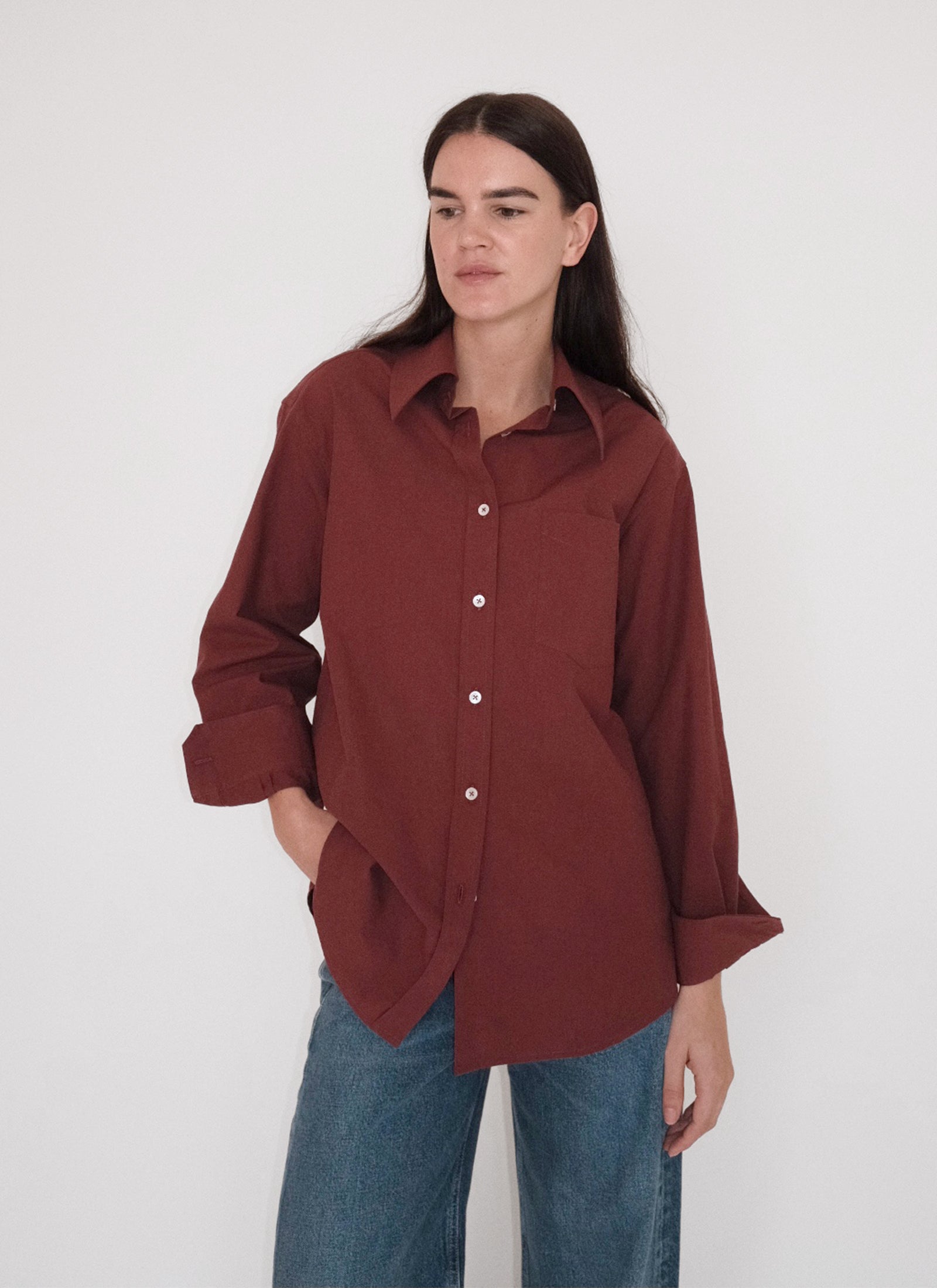 Rufus Shirt - Wine