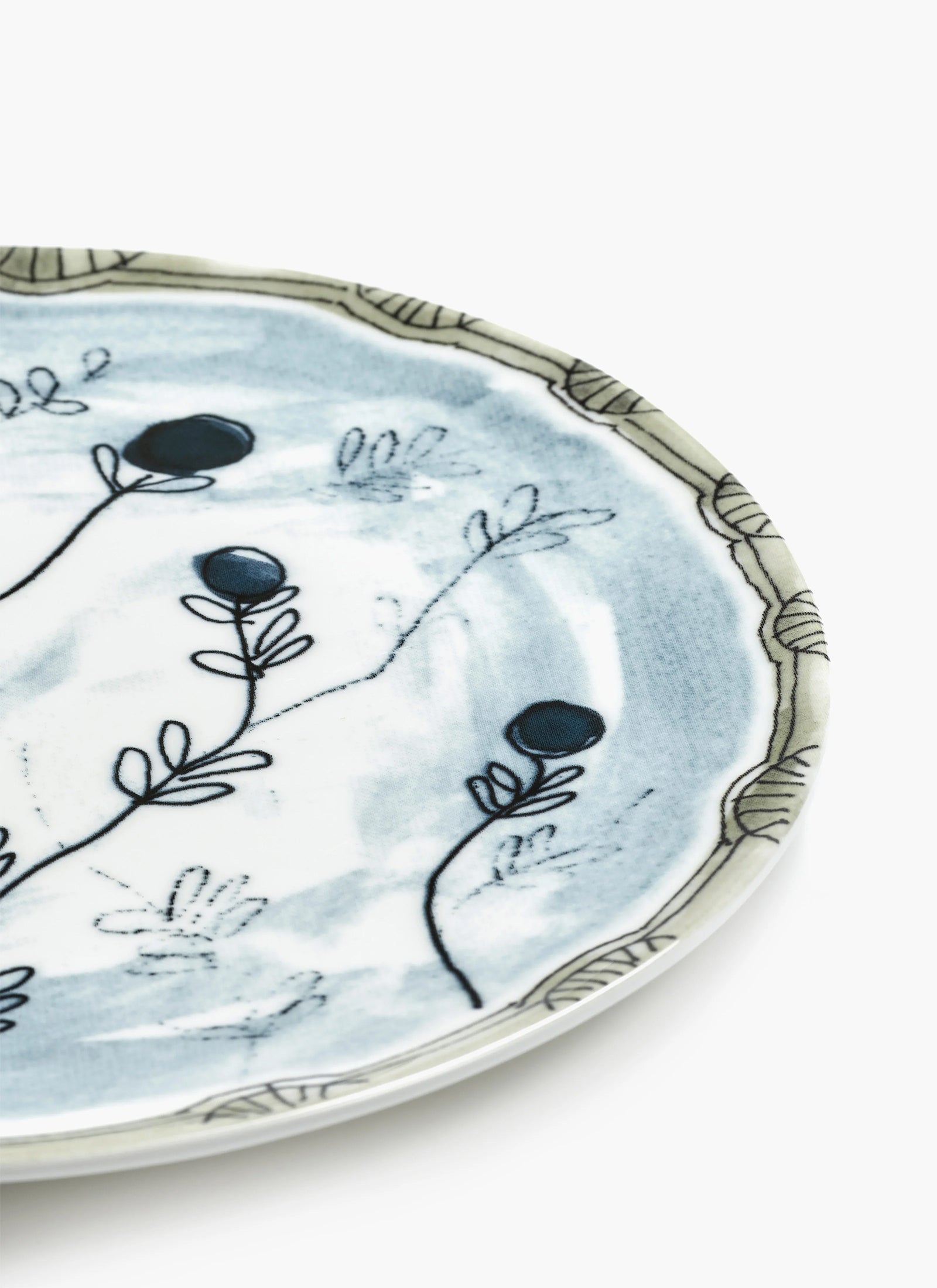 Serax x Marni Breakfast Plate - Mirtillo Tea (Set of 2)