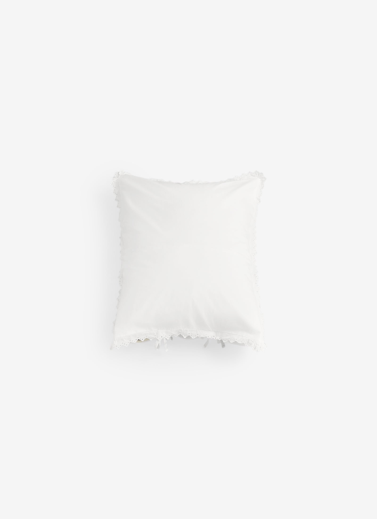 Broderie Anglaise Pillowcases - Anais in Broken White - Pair