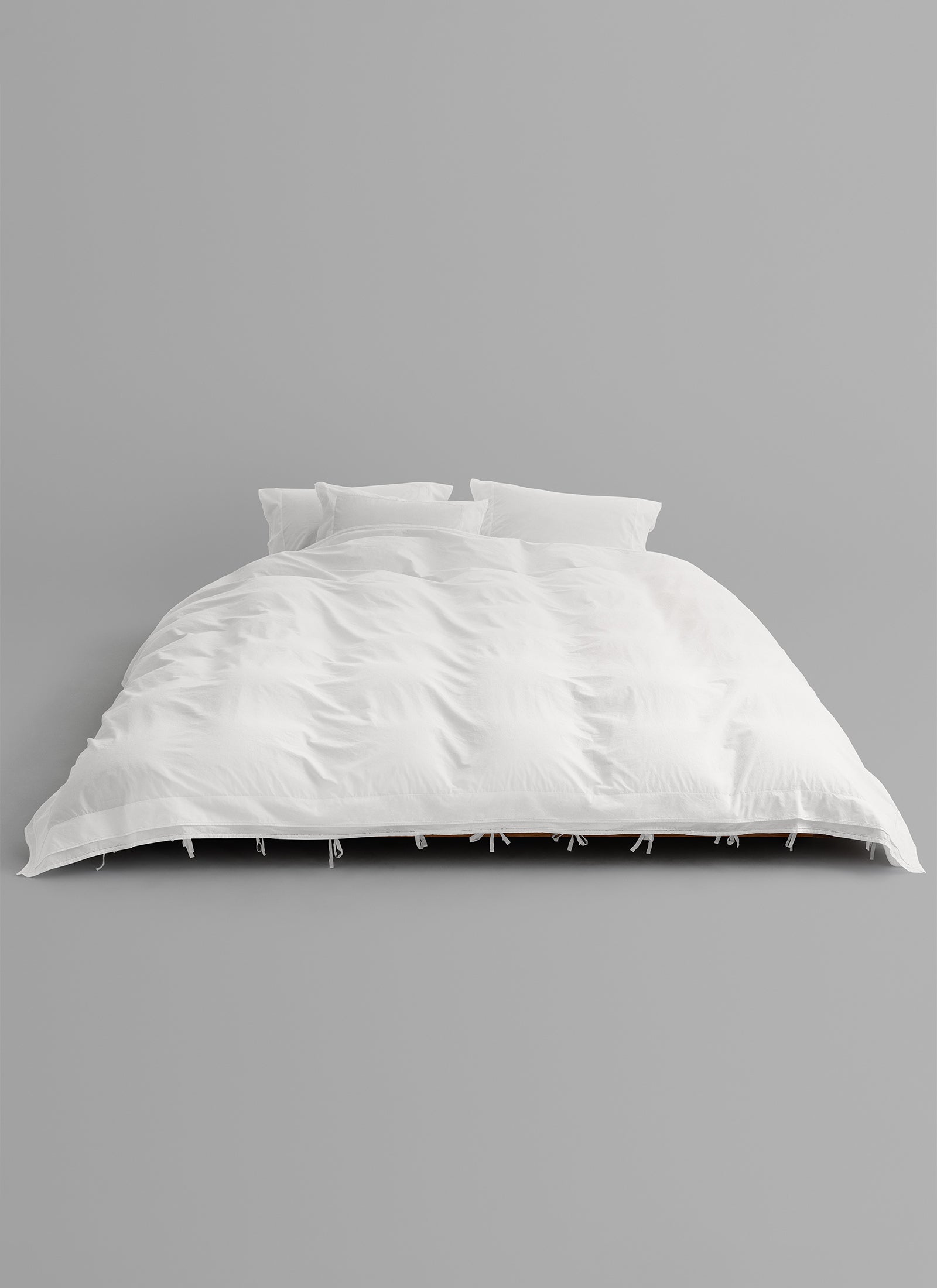 Broderie Anglaise Pillowcases - Odette in Broken White - Pair