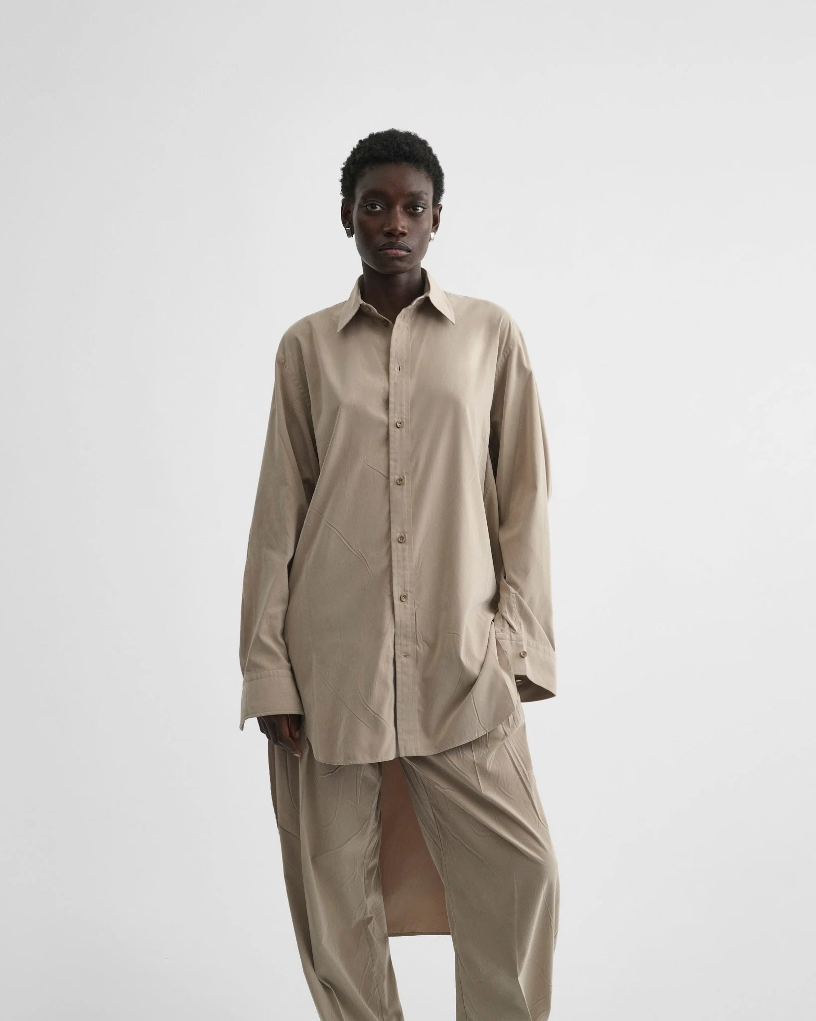 Elongated Shirt - Trench