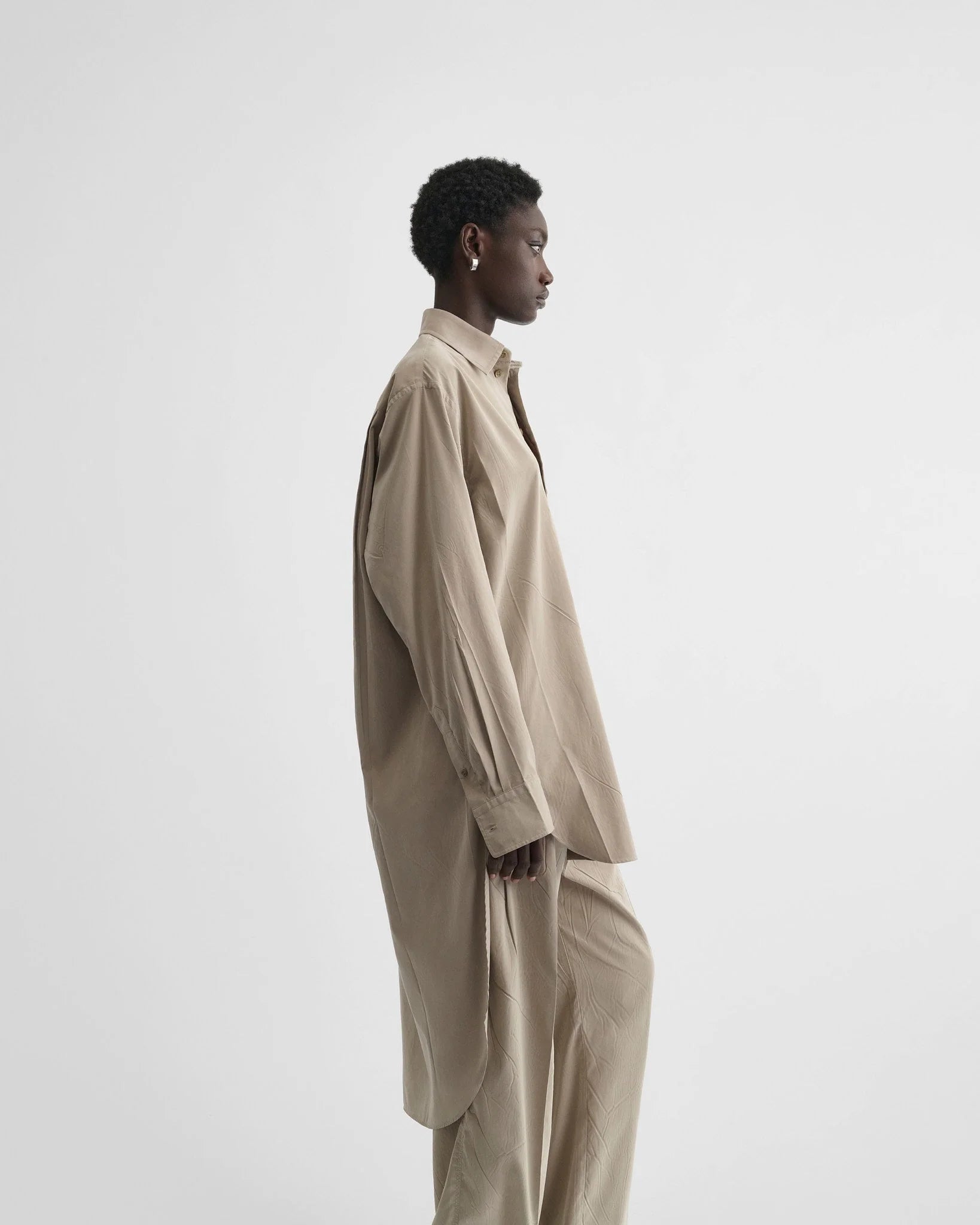 Elongated Shirt - Trench