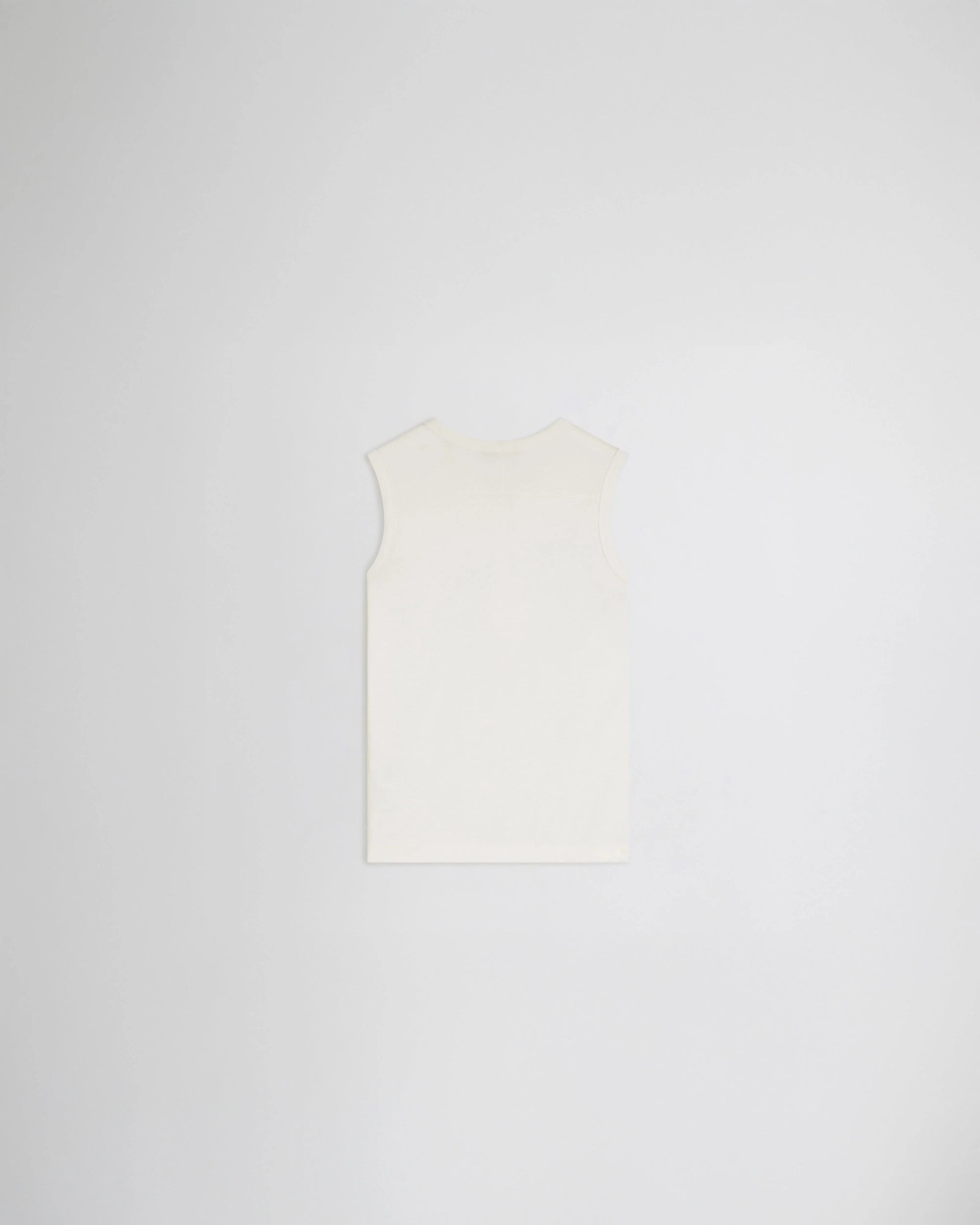 Ultra Fine Tank with Cotton Tape - Ivory