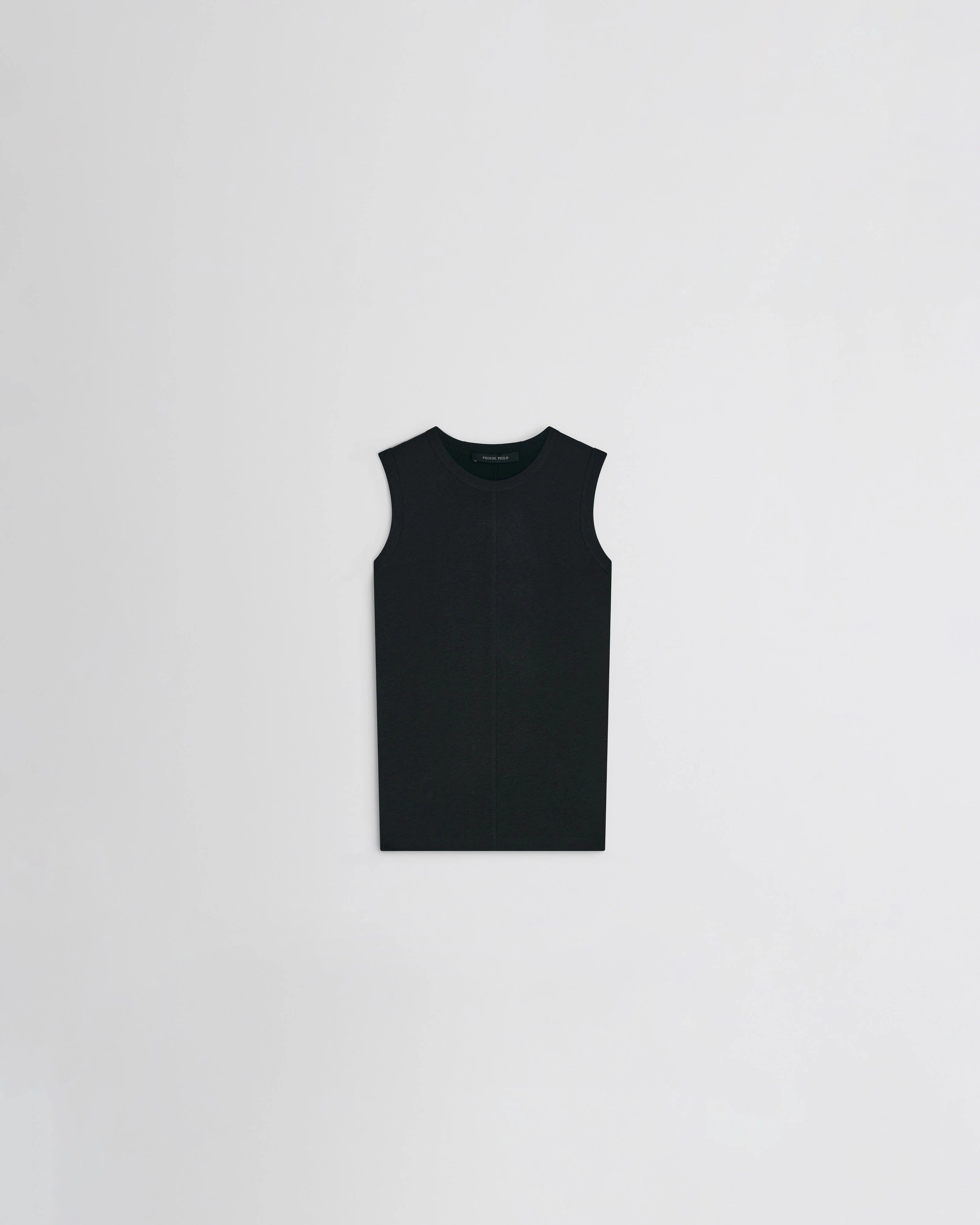 Ultra Fine Tank with Cotton Tape - Black