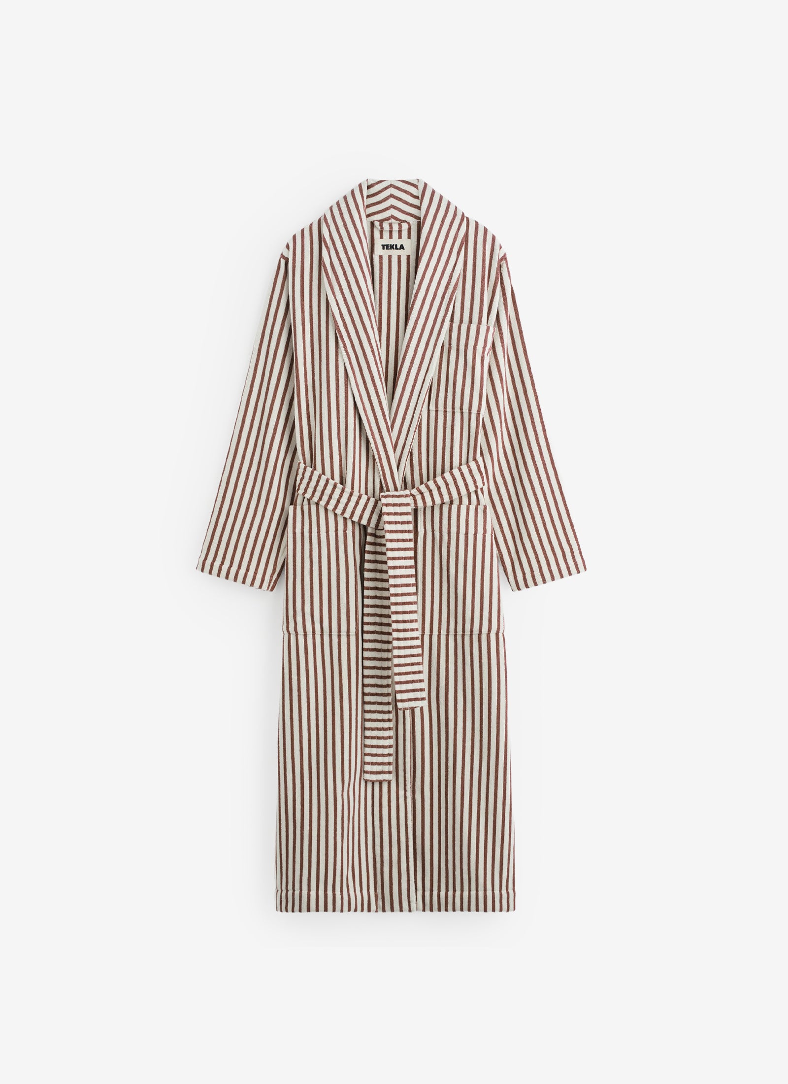 Classic Bathrobe - Ripple Stripe