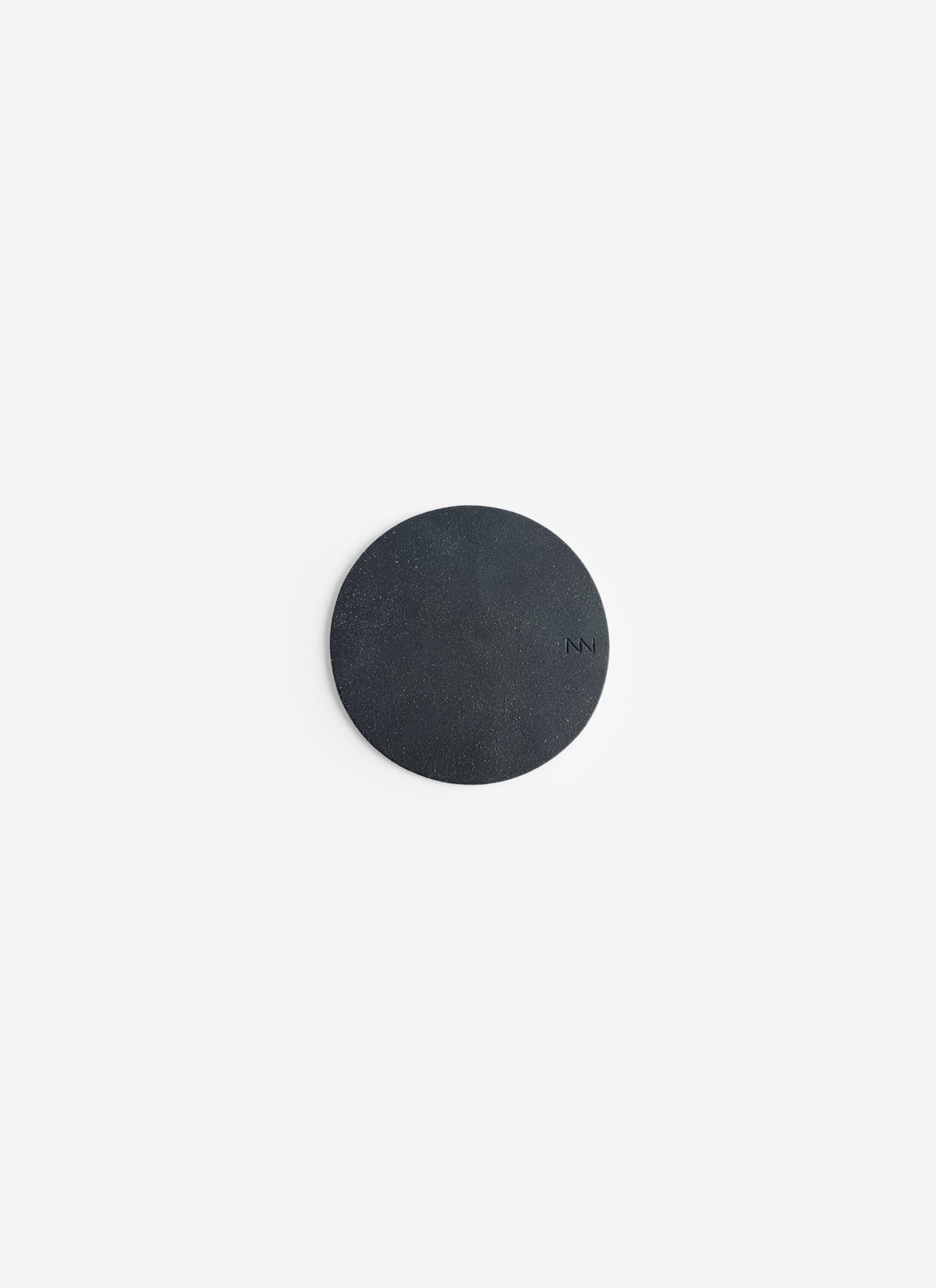 Leather Coaster - Black