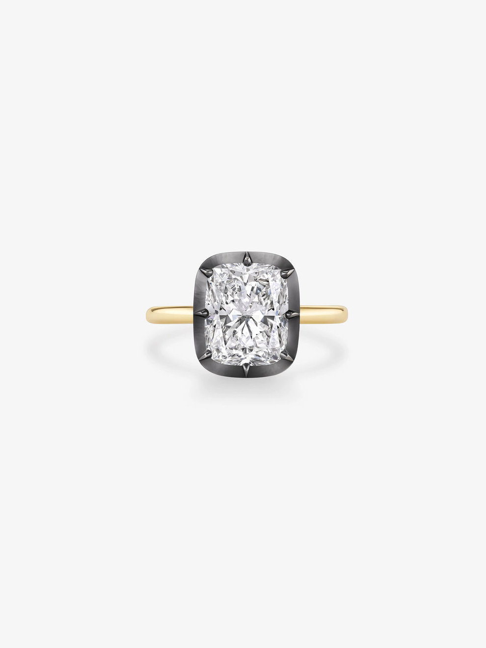 BB Ring - 3.13ct Cushion Diamond
