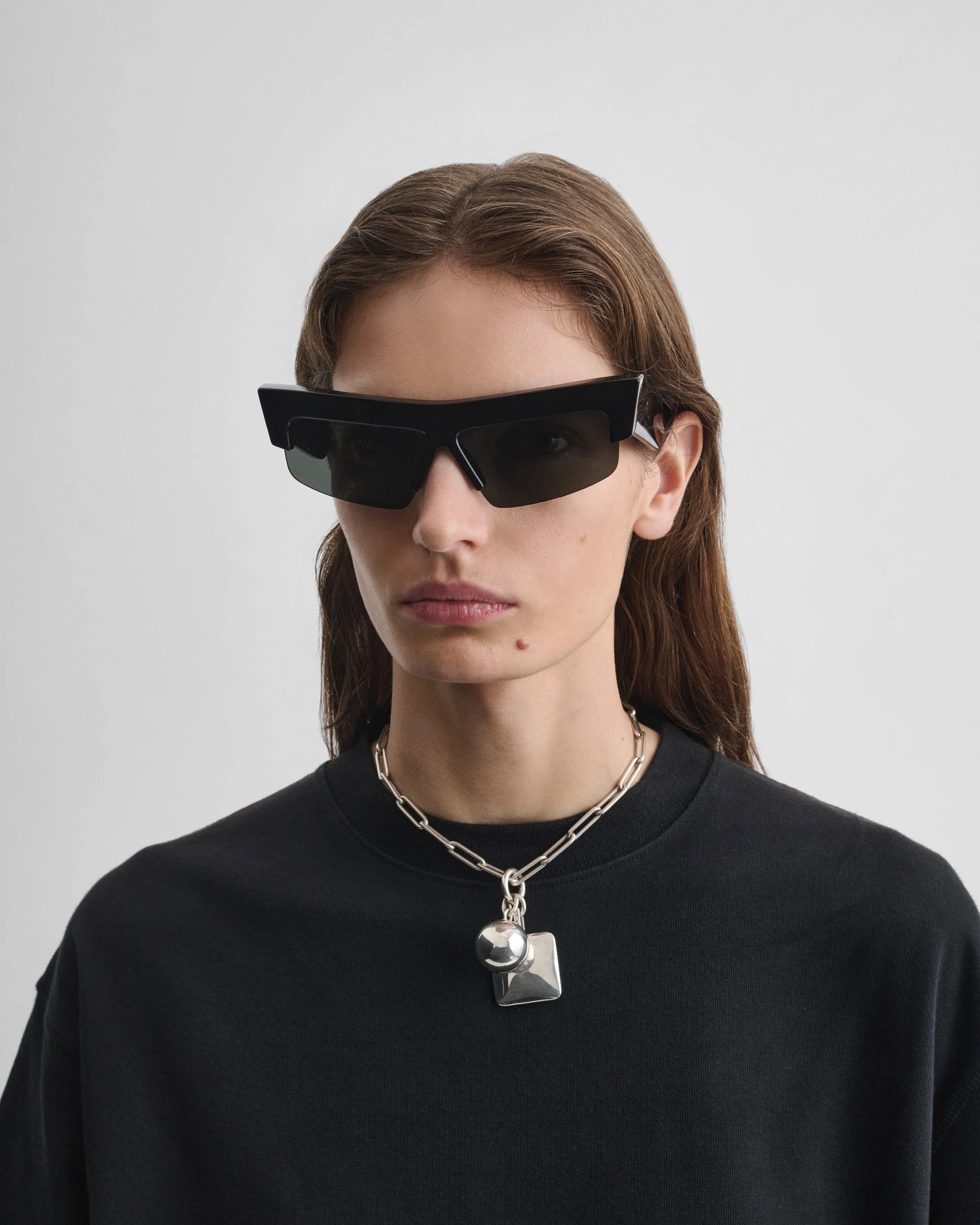 Sliced Cruise Sunglasses - Black/Black