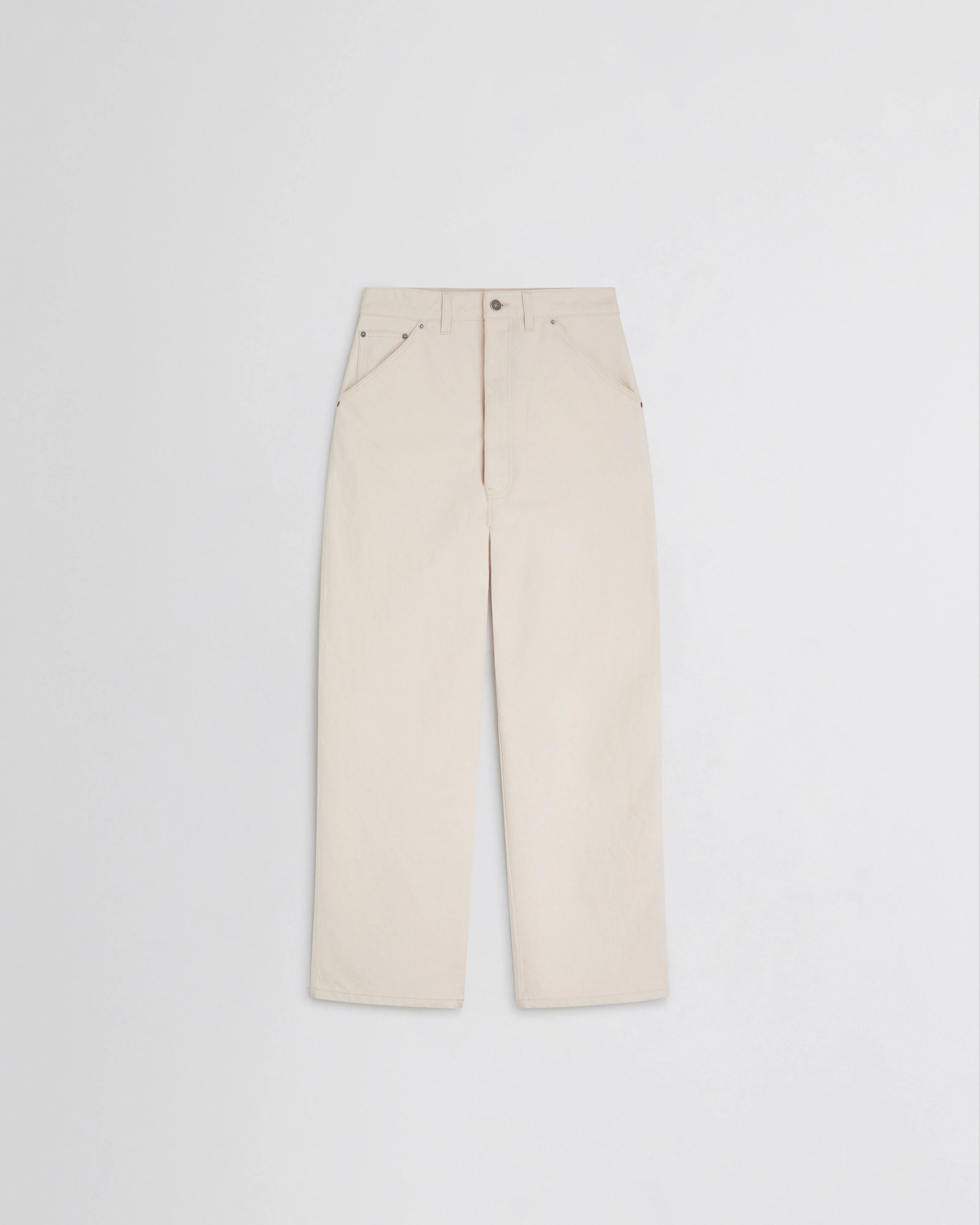 Utility Jeans - Cream