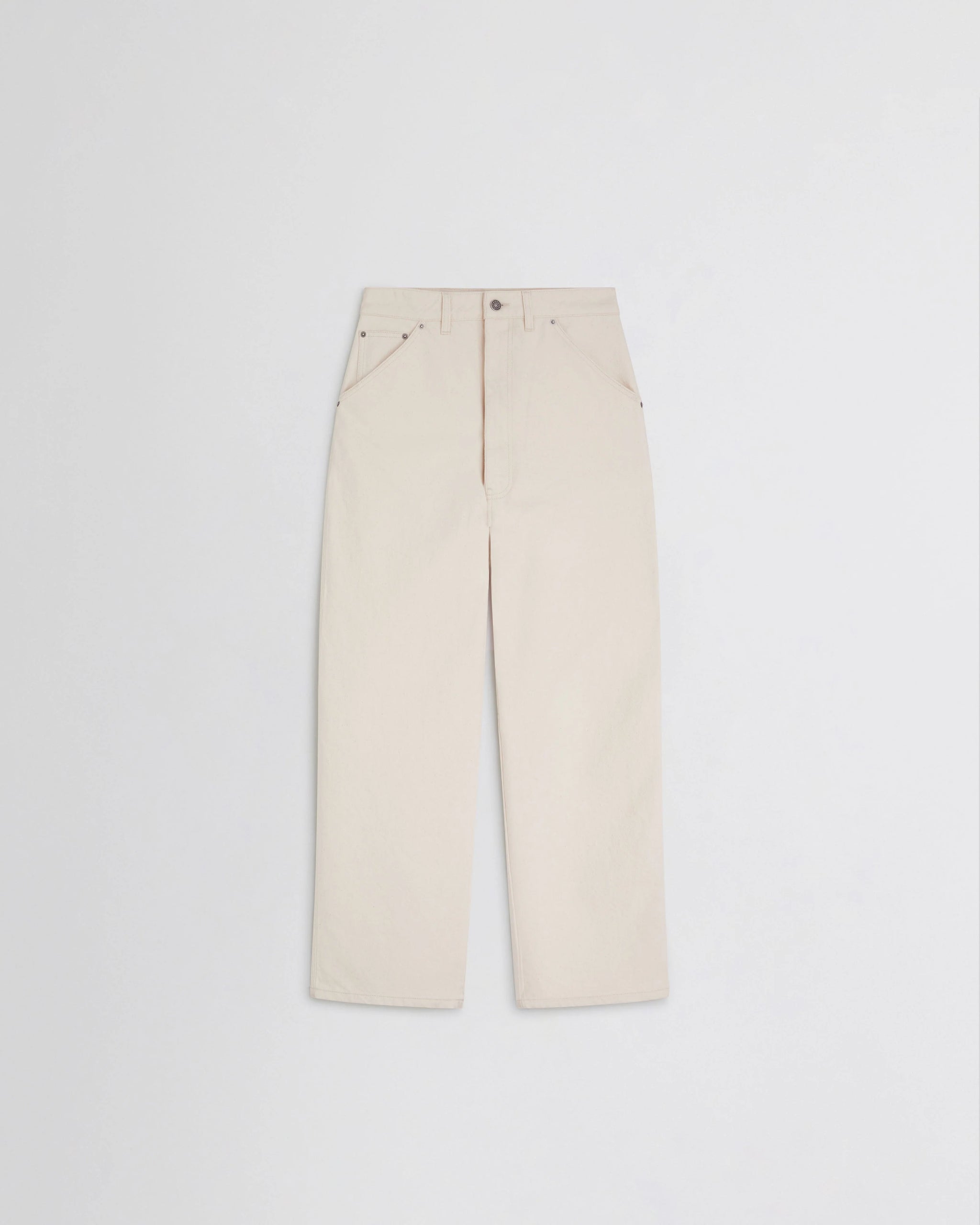 Utility Jeans - Cream