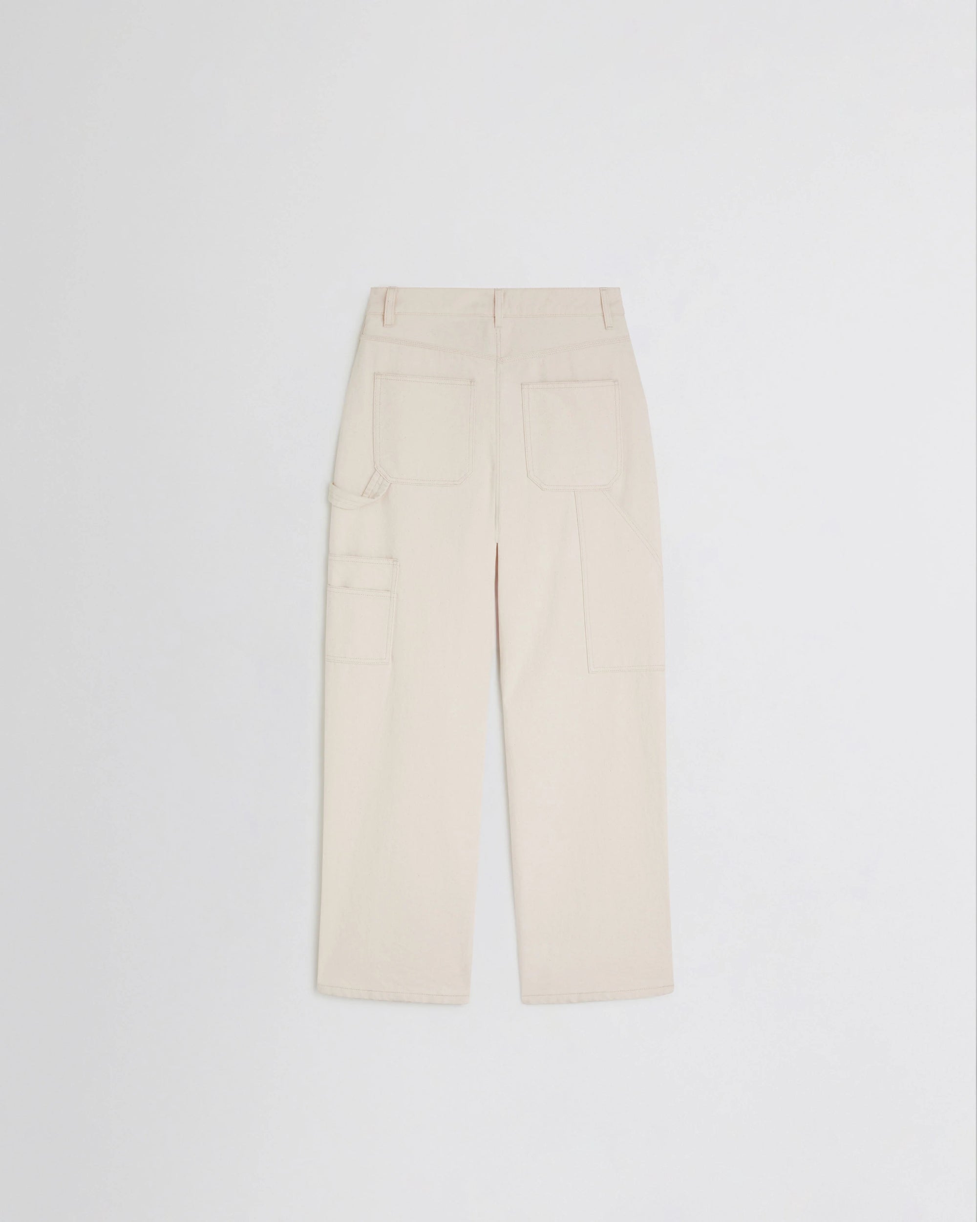 Utility Jeans - Cream