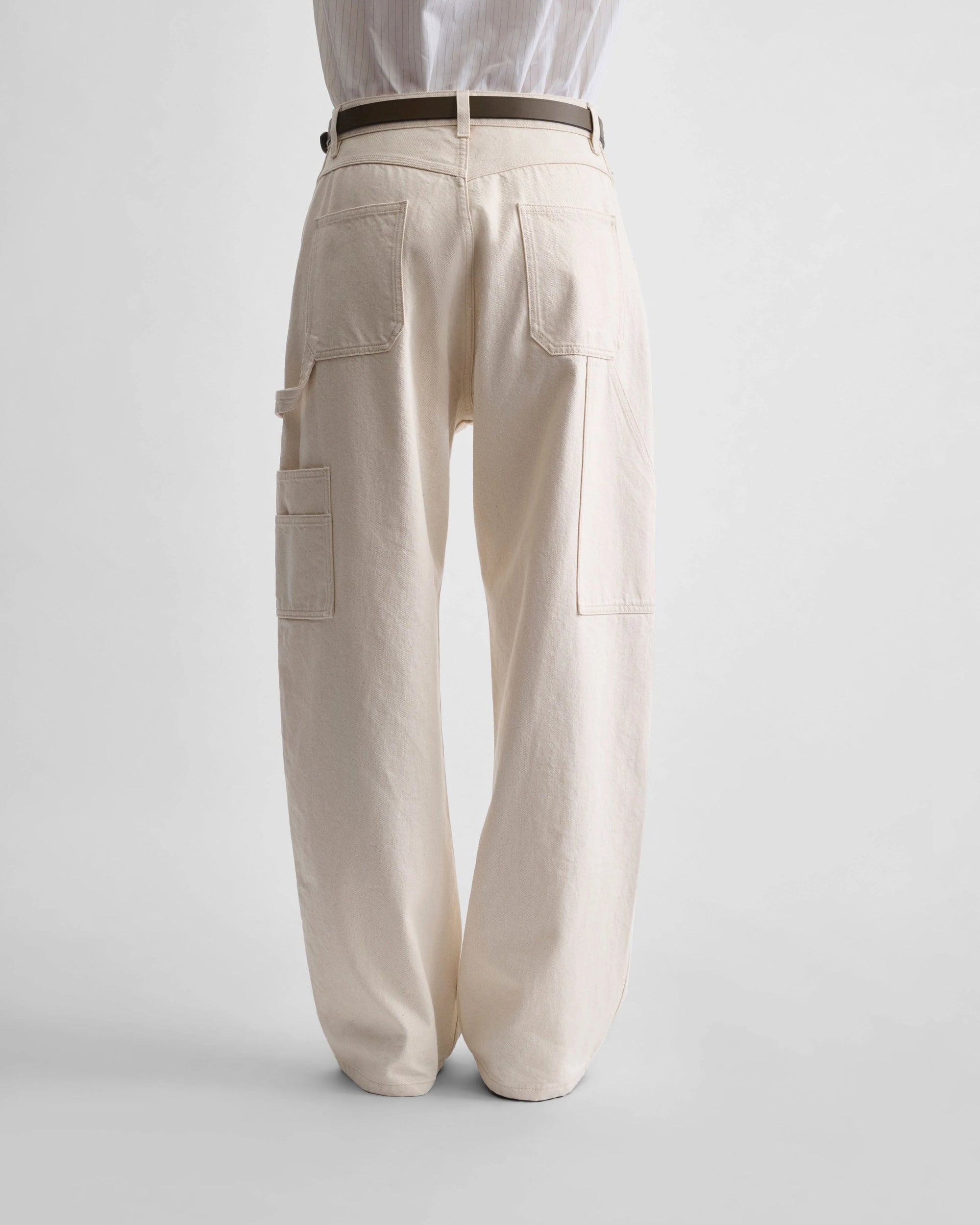Utility Jeans - Cream