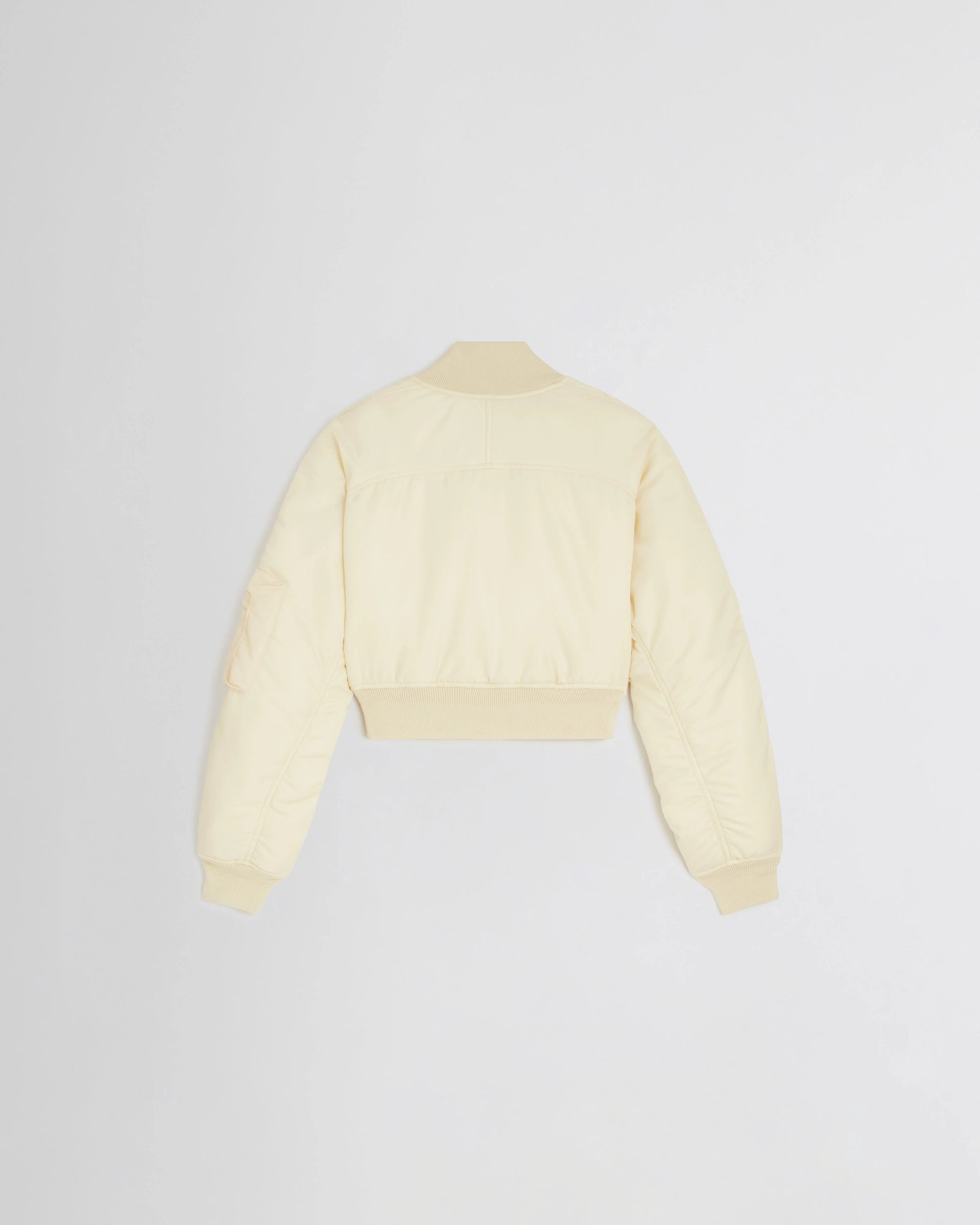 Shrunken Bomber - Cream