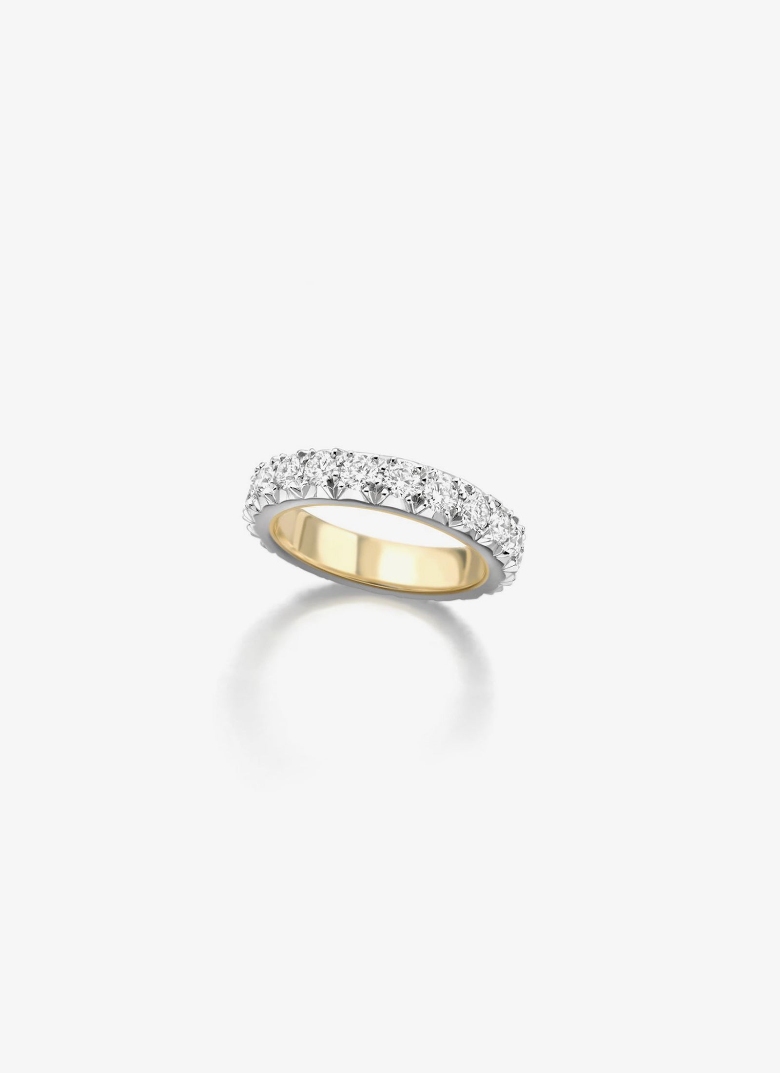 Eternity Band - Medium Diamond Cut-Down WG