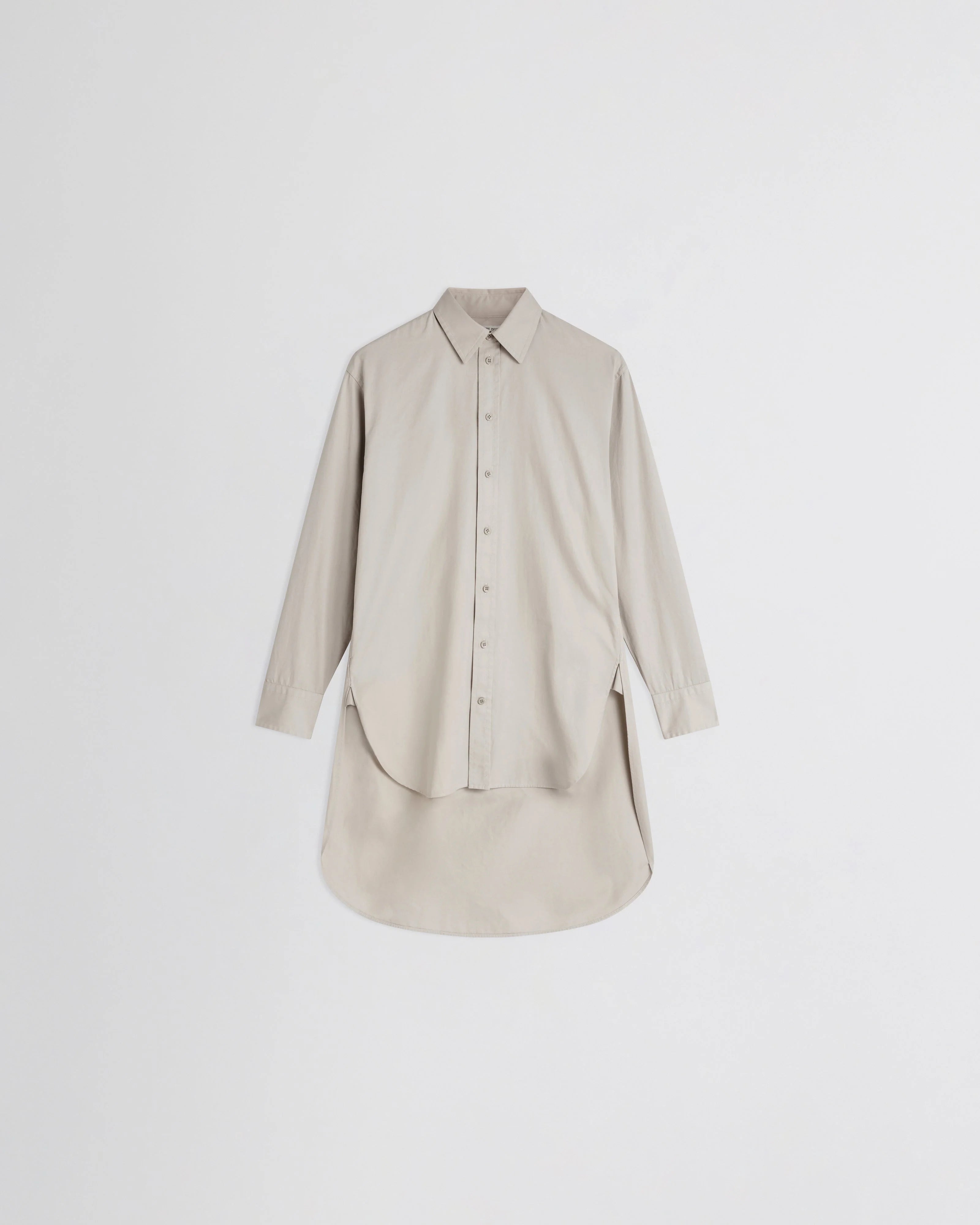 Elongated Shirt - Stone