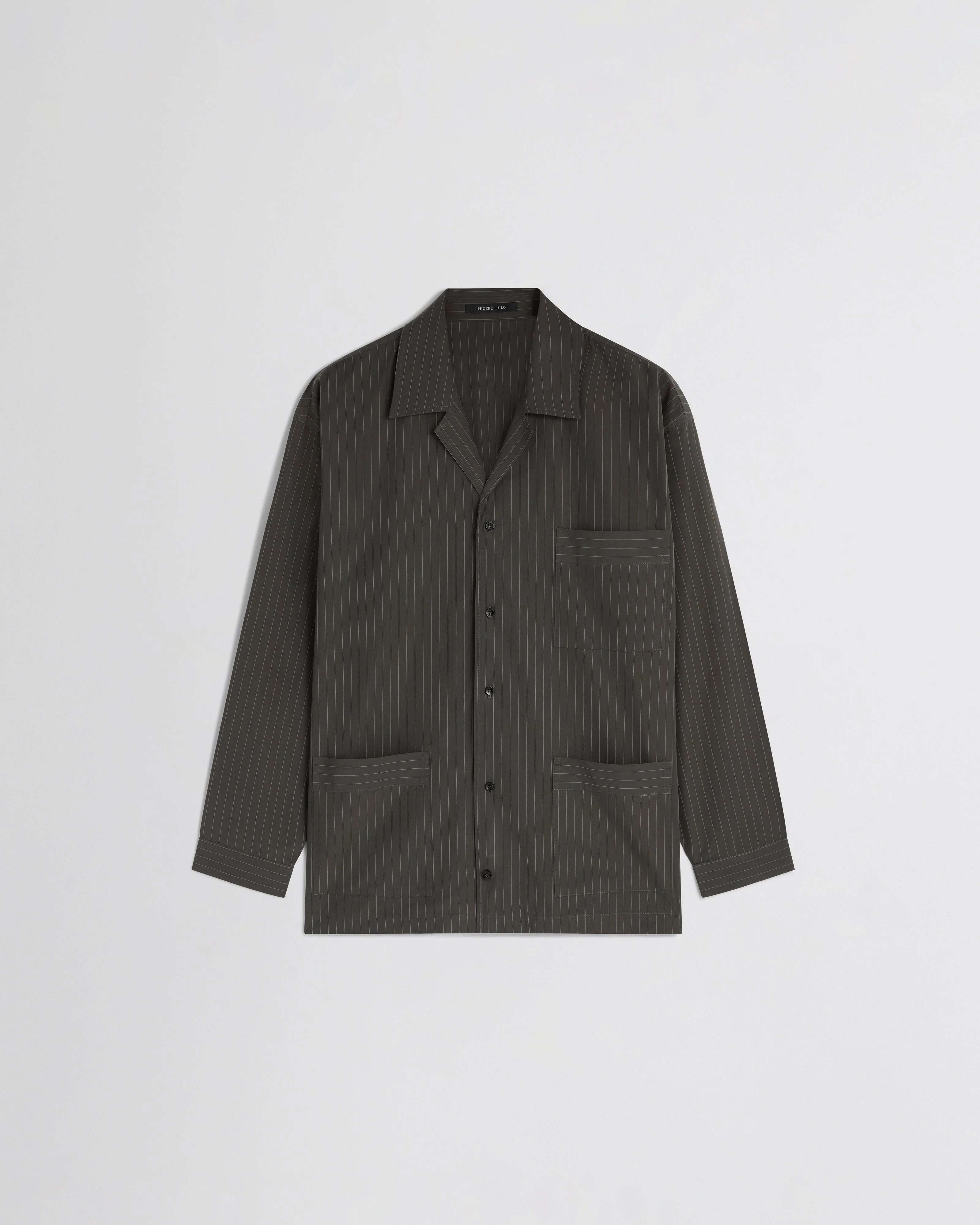 Pyjama Shirt - Dark Khaki
