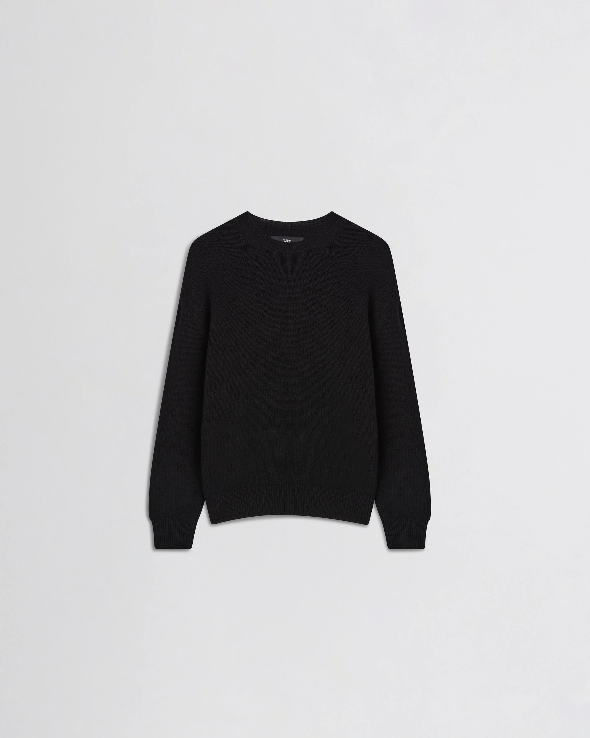 Crewneck Sweater - Black Cashere