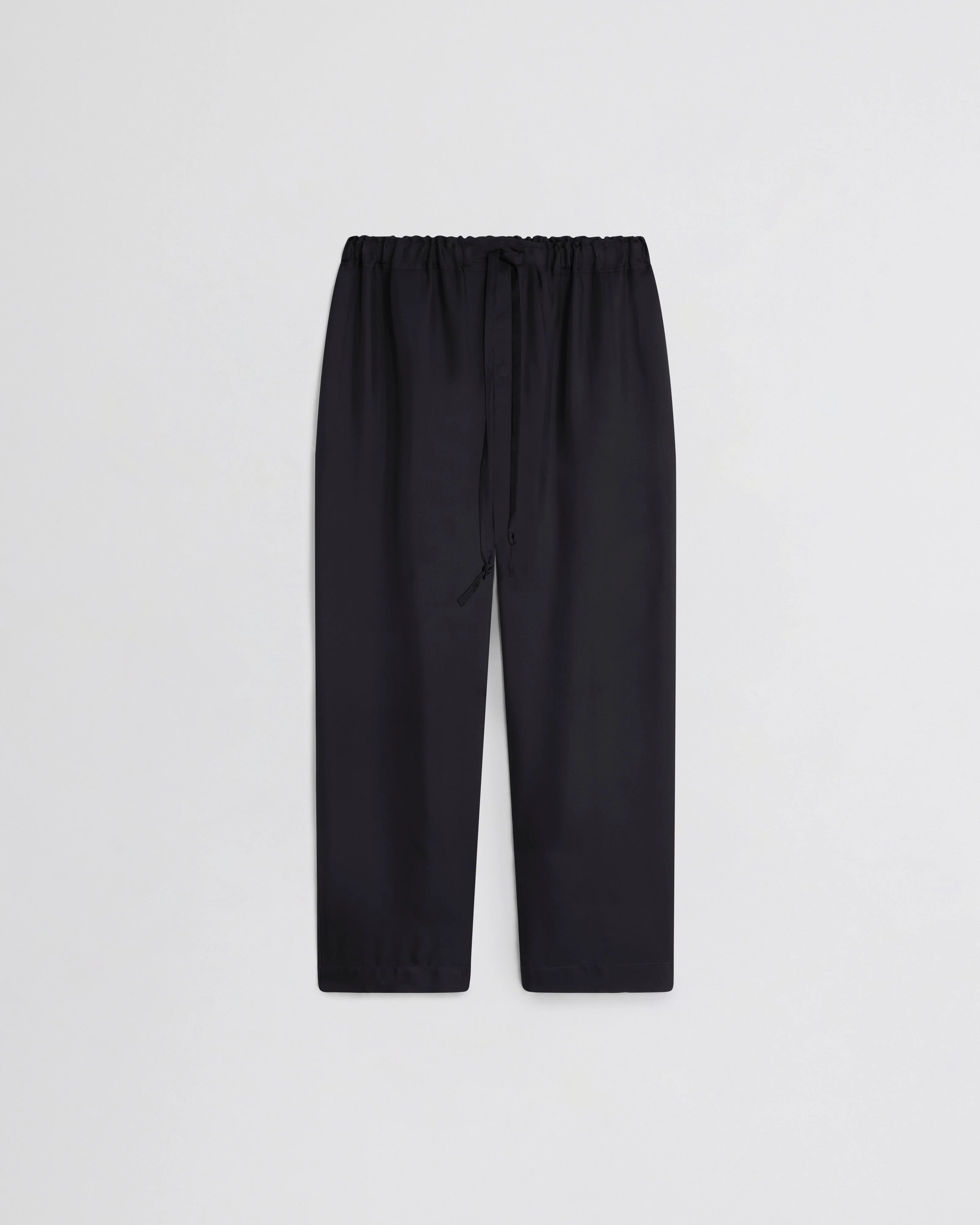 Drawstring Trousers - Black