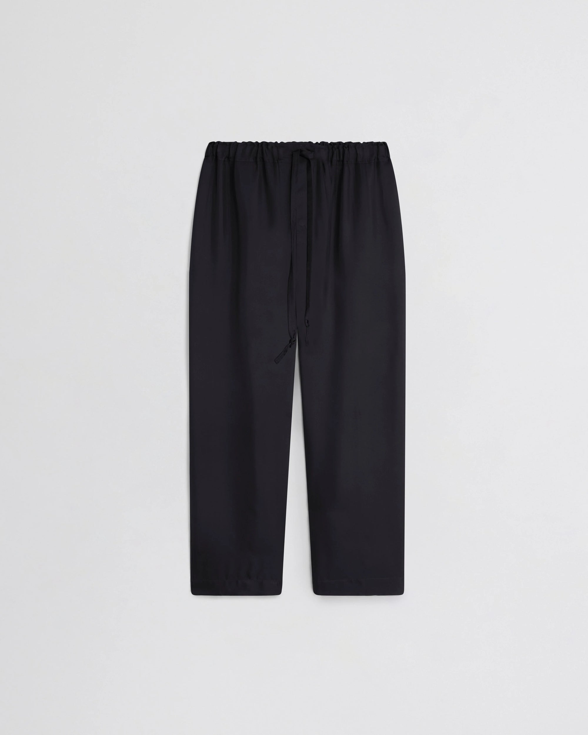 Drawstring Trousers - Black